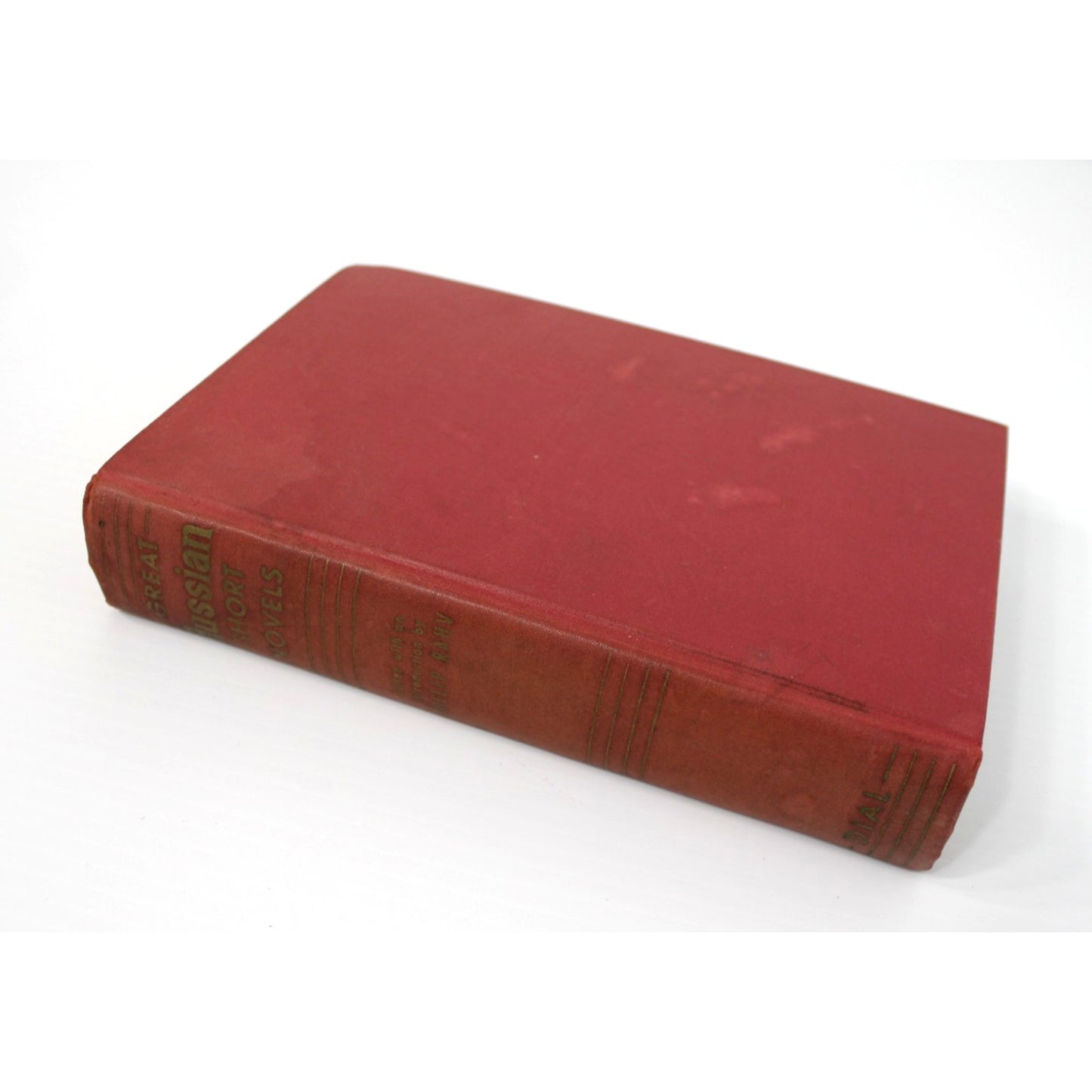 Great Russian Short Novels- Dial Permanent Library Book, 1951, Chekhov, Tolstoy