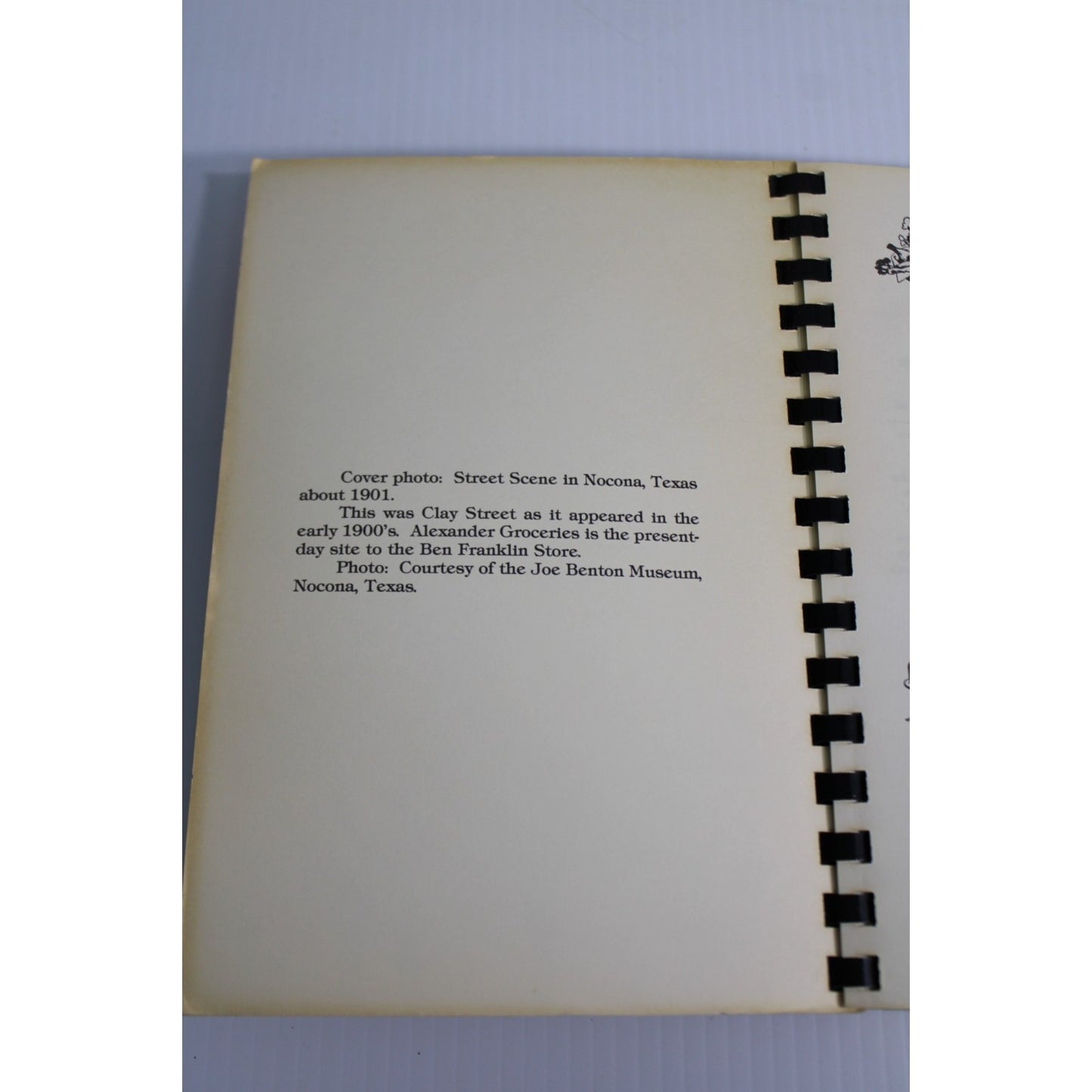 Vintage 1992 Nocona Texas Cookbook- Women of First Presbyterian Church
