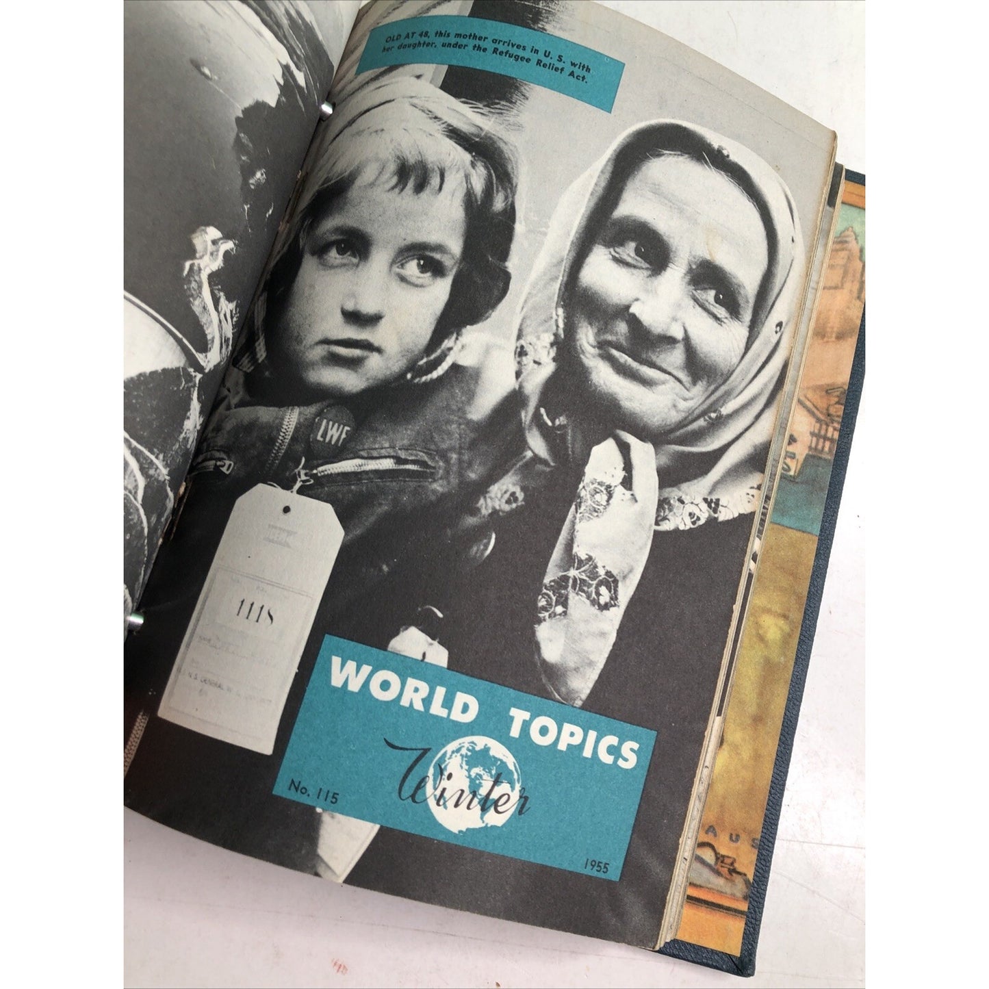 1955-56 The Wonderland Of Knowledge A Pictorial Pageant No. 113-116 World Topics
