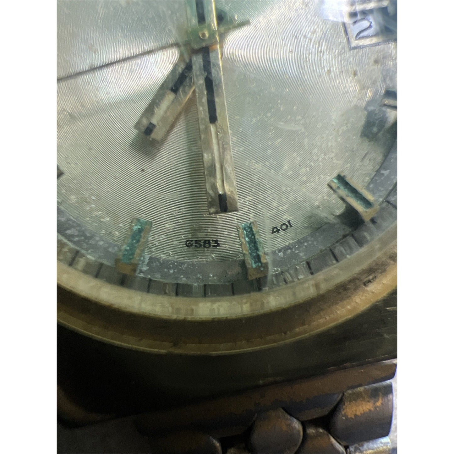 Vintage BENRUS MENS WATCH Date Manual Wind Works