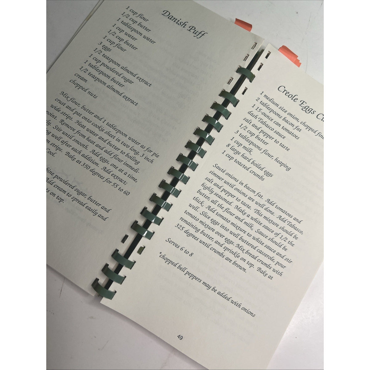 Cook Talk w/ Curtis Grace & Friends Cookbook Paducah KY Signed Spine Damage
