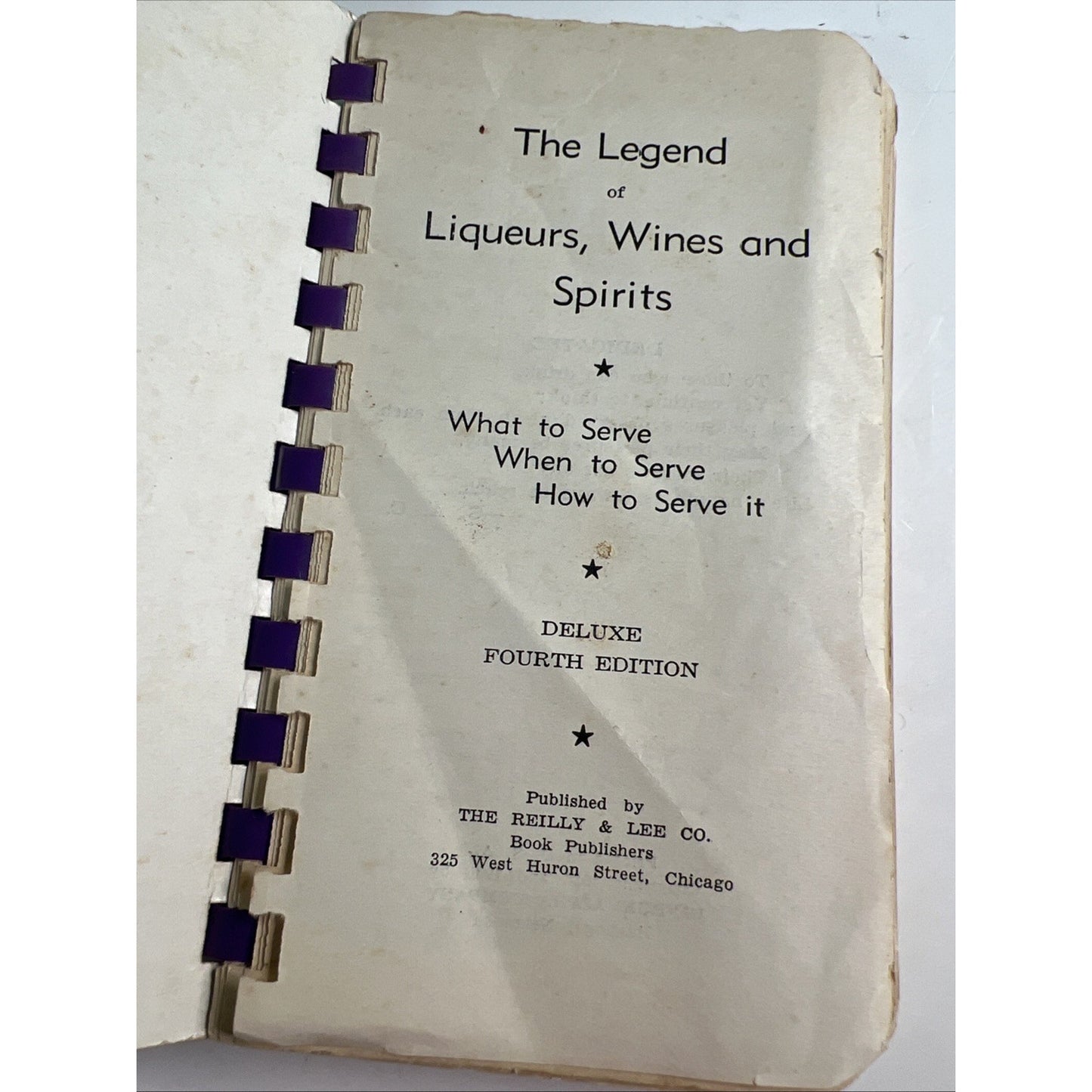 The Legend of Liqueurs, Wines and Spirits - Deluxe 4th Edition 1938