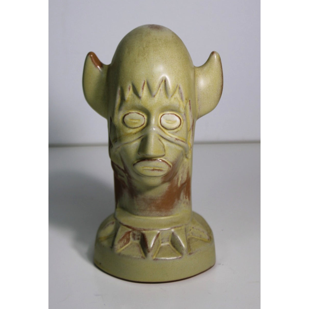 Vintage Frankoma Pottery Acee Blue Eagle Medicine Man Figurine c.1940s