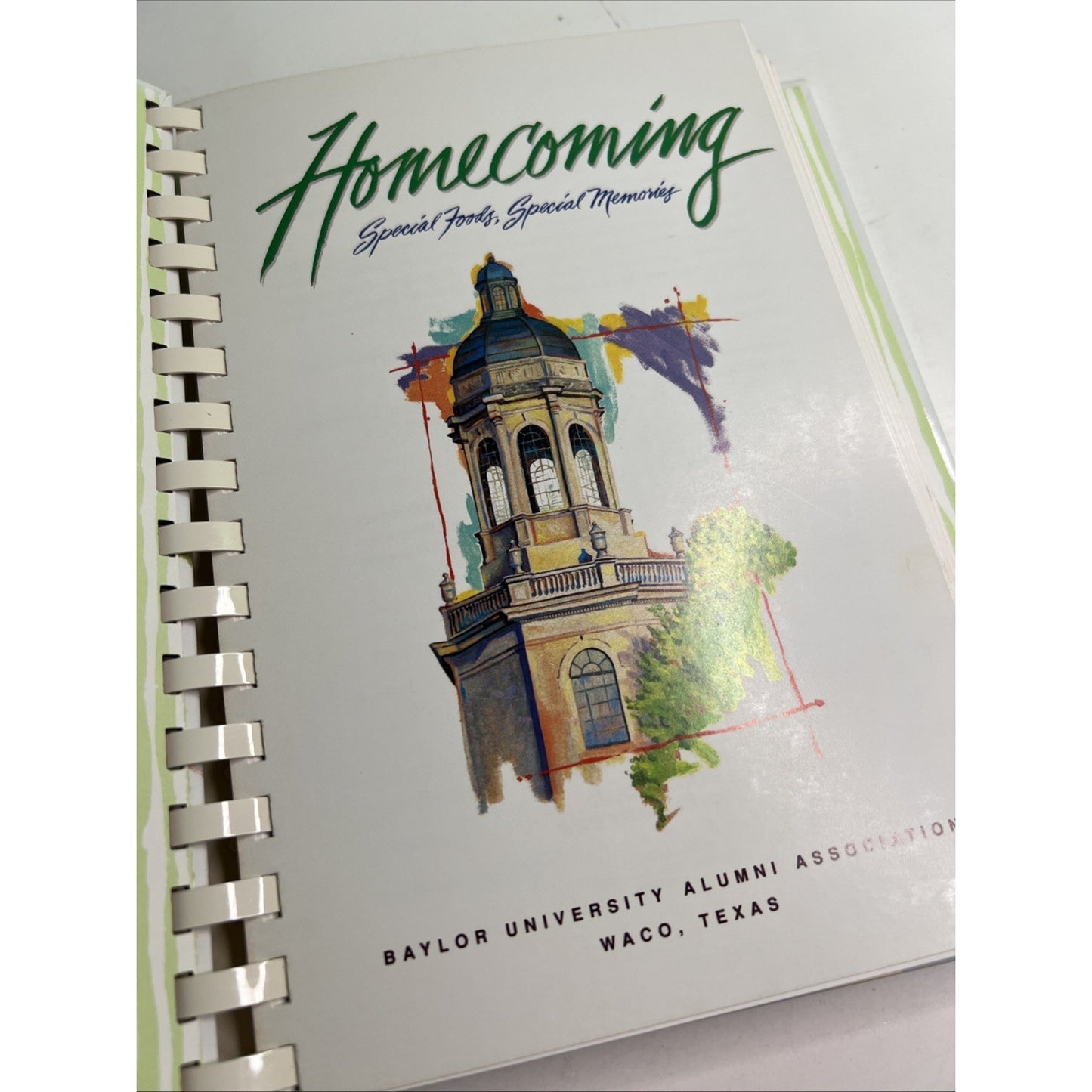 Baylor University Alumni Association Homecoming Cookbook Waco TX 1996