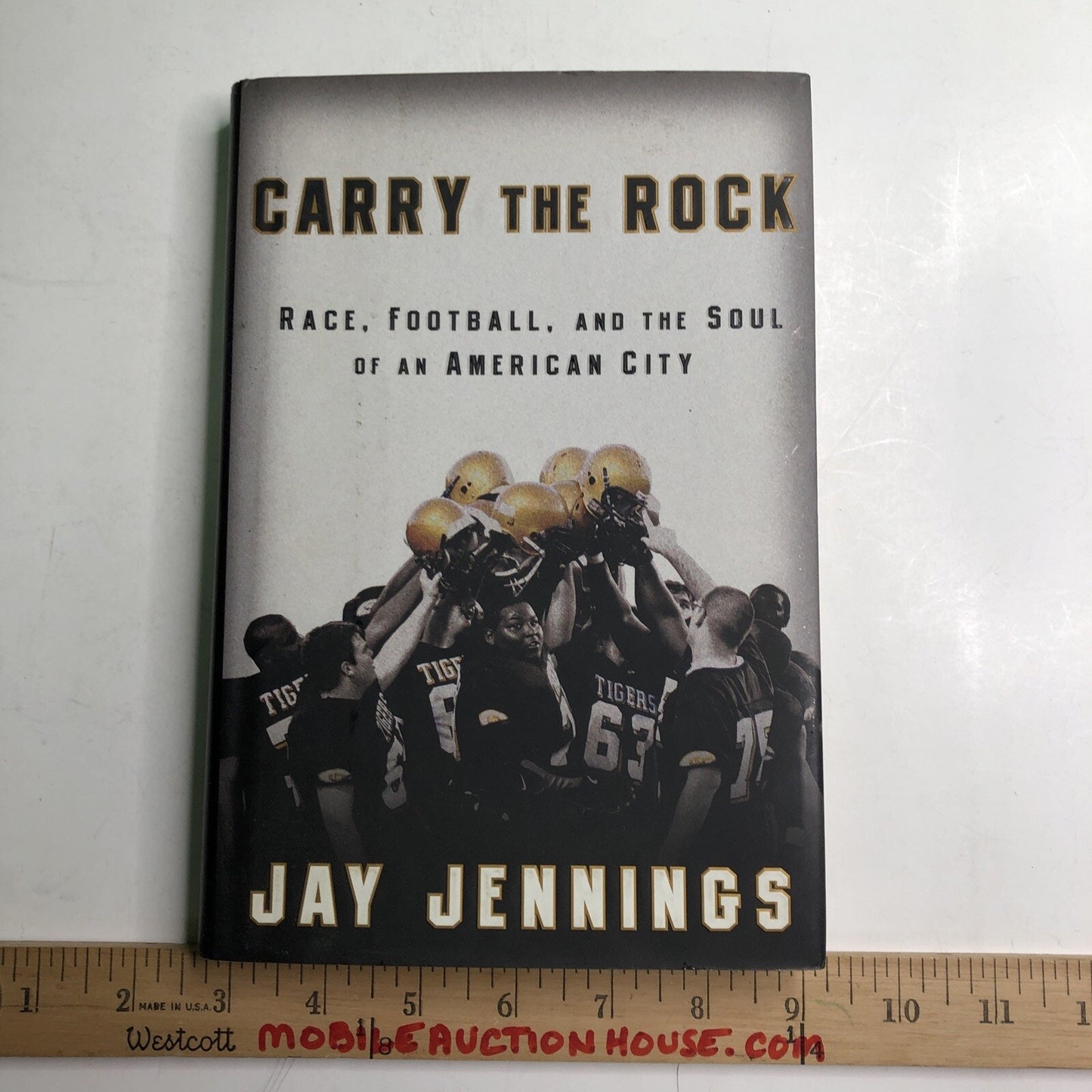 2010 HC by Jay Jennings Carry the Rock Race Football Soul American City SIGNED