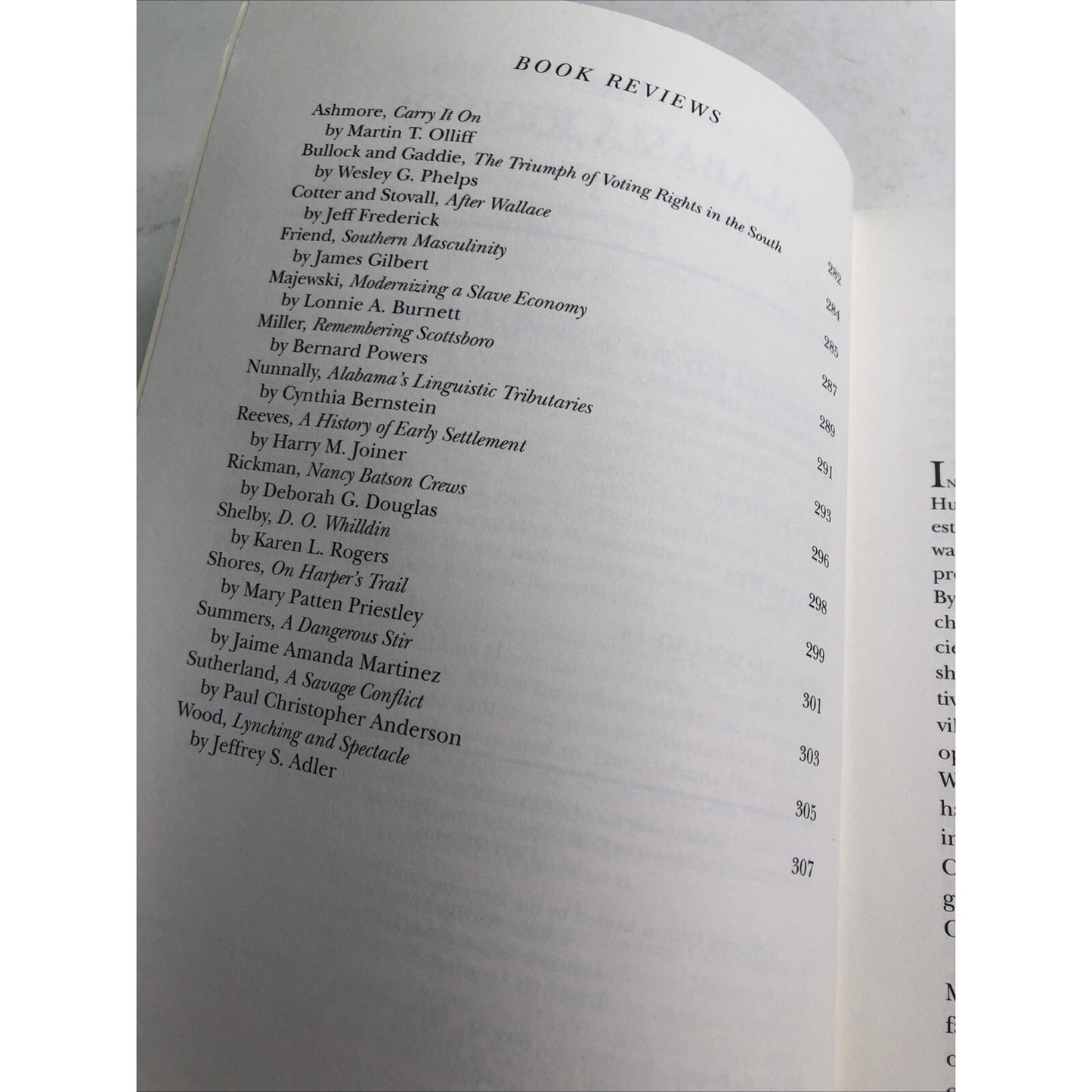 The Alabama Review: A Quarterly Journal of Alabama History Oct 2010 Vol 63 No 4