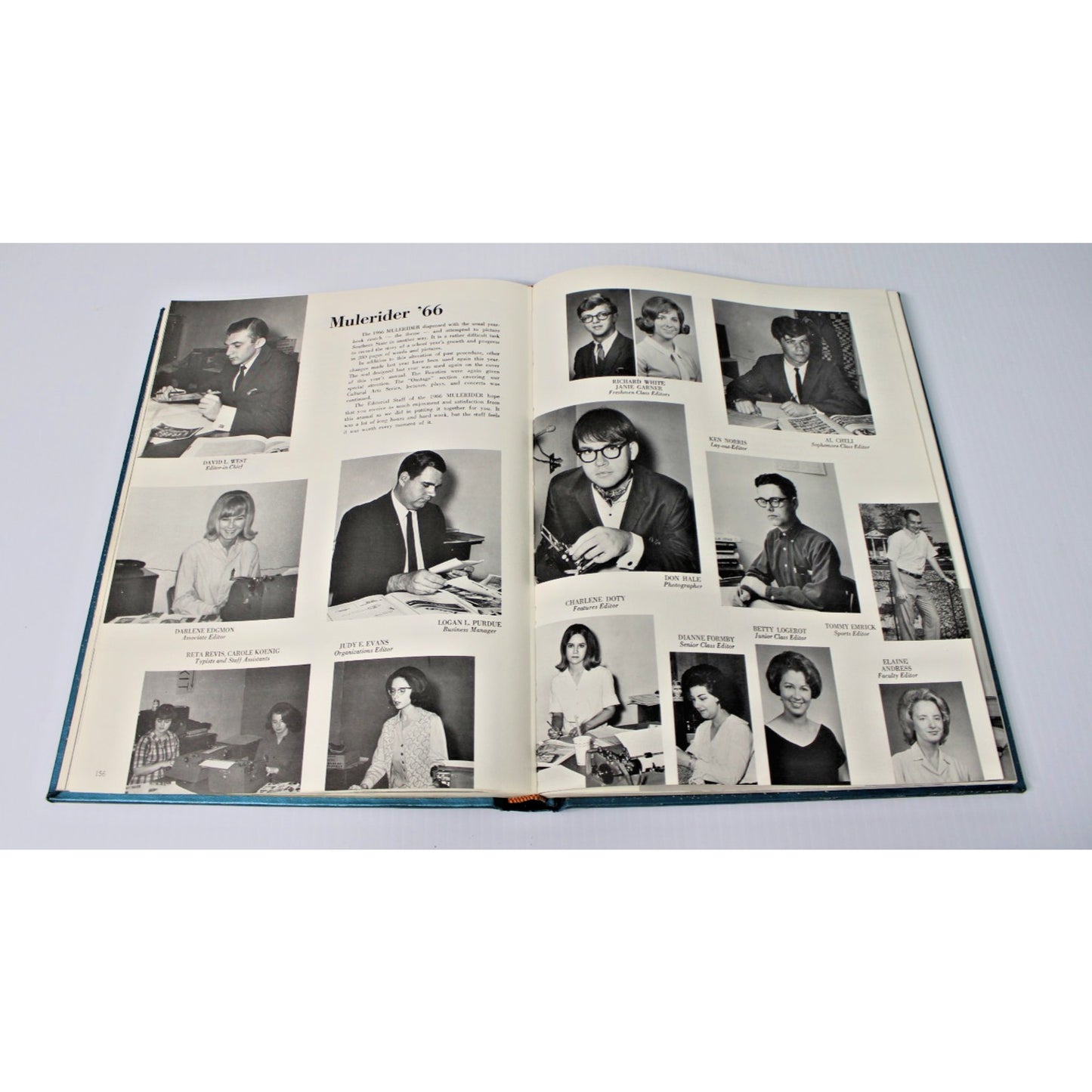 1964-65 Mulerider Southern State College Yearbook Magnolia, Arkansas AR