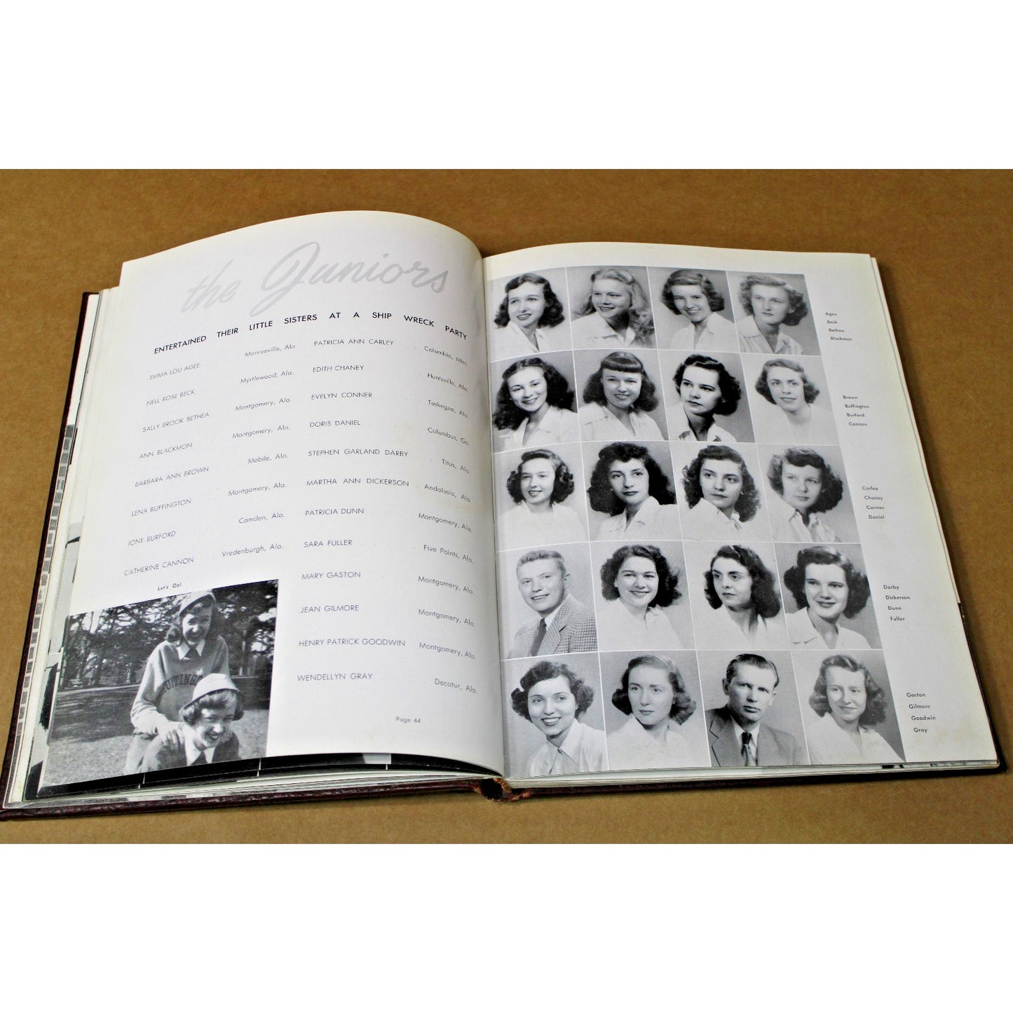 1949 Huntingdon Womens College Montgomery, Alabama Bells & Pomegranates Yearbook