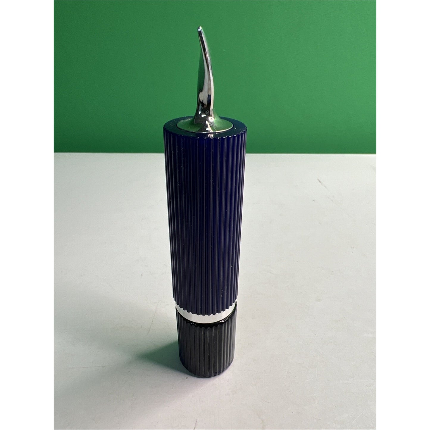 Vintage 1970's Avon Moonwind Perfume Rollette Navy Blue Bottle .33 oz Full