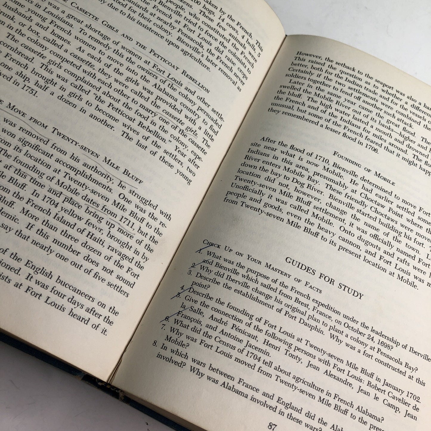 1970 Alabama History For Schools Charles Grayson Summersell History Textbook