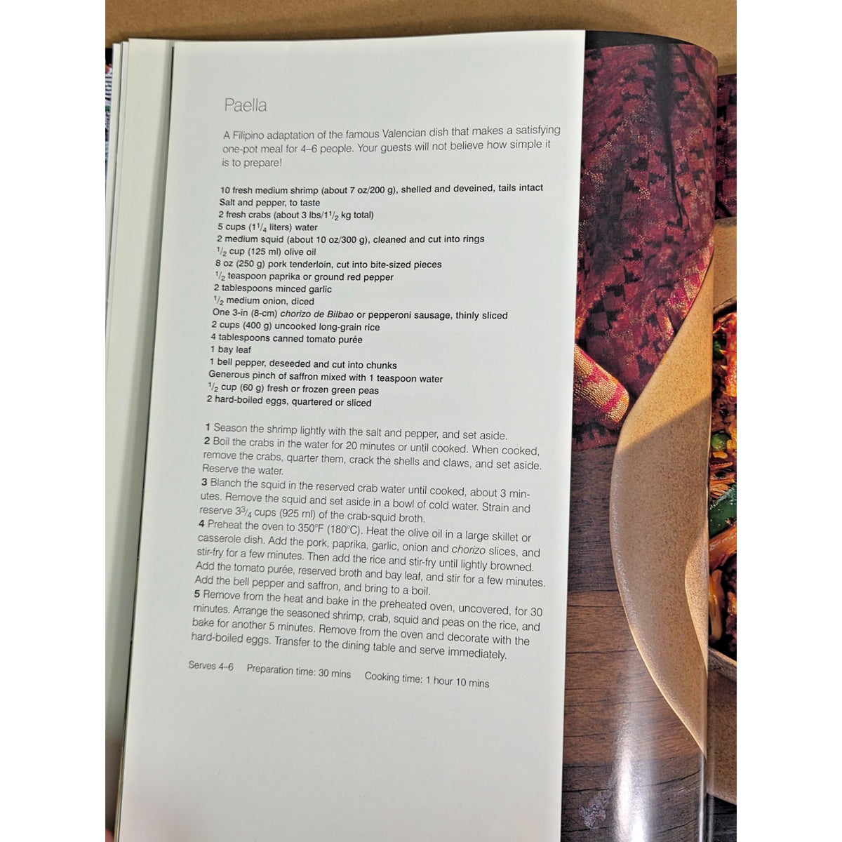 Vintage "Authentic Recipes from the Phillipines" Cookbook, Reynaldo G. Alejandro