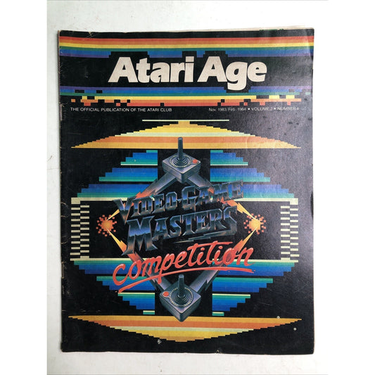 1984 Atari Age Magazine, Volume 2, Number 4, Video Game Masters Competition