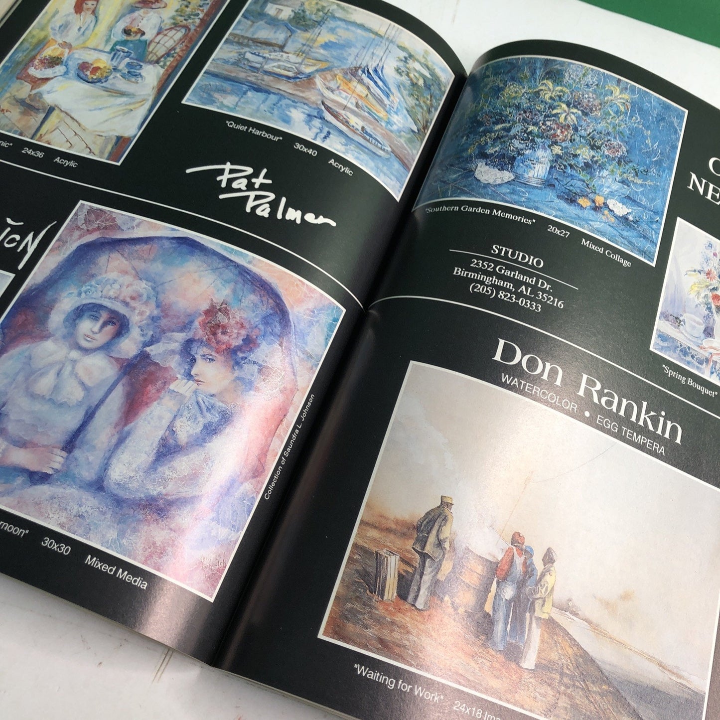 Artists of Alabama Volume 1 Fine Art Catalogue Illustrated Book 1989 Catalog