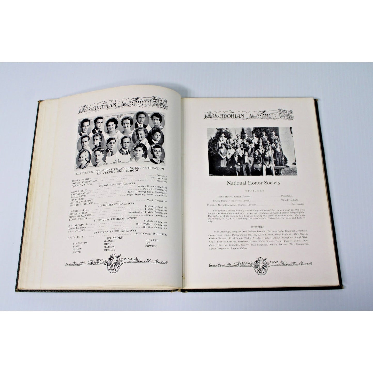 1932 Mohian Murphy High School Yearbook Mobile AL Alabama