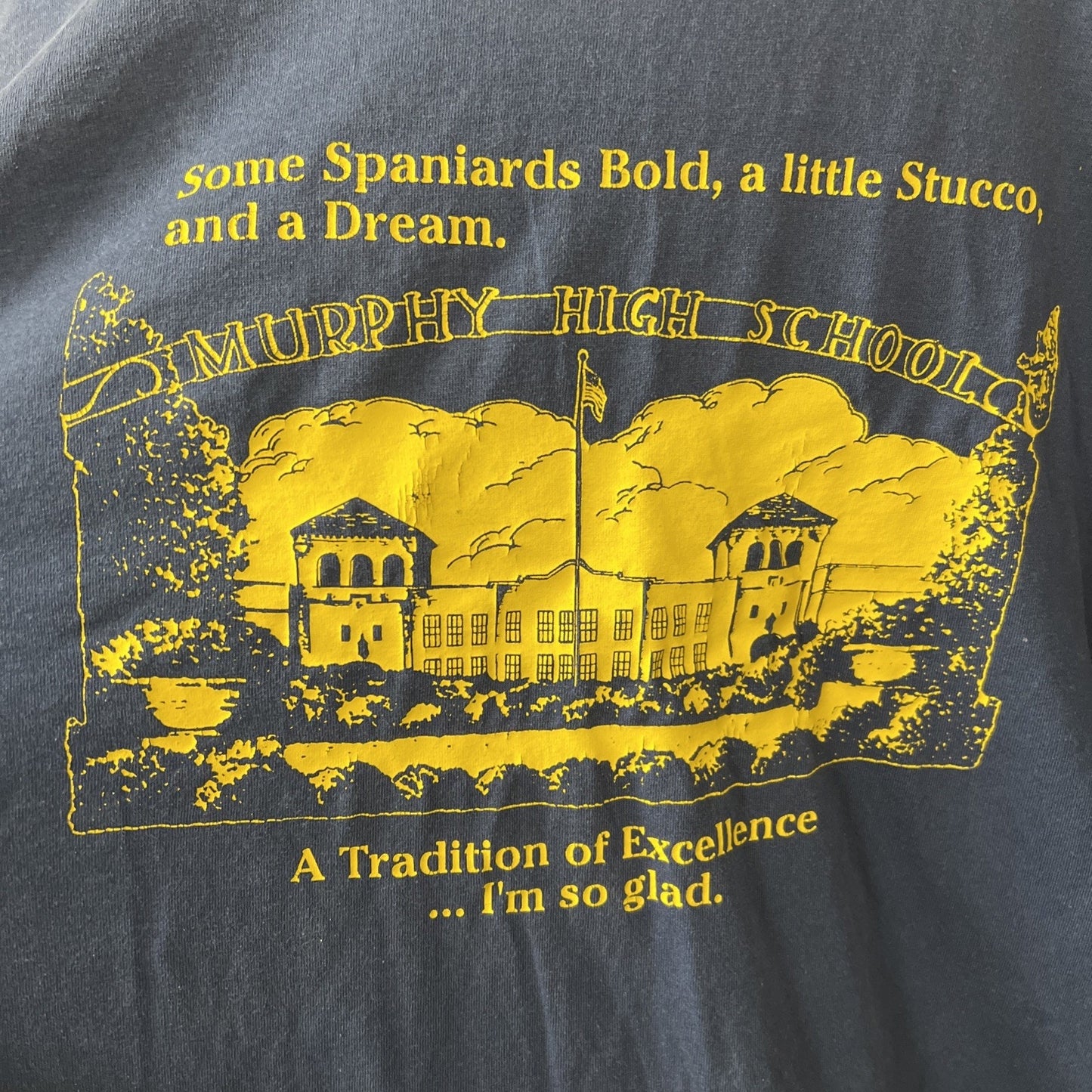 Vintage Murphy High School Navy XL Tshirt Mobile Alabama AL