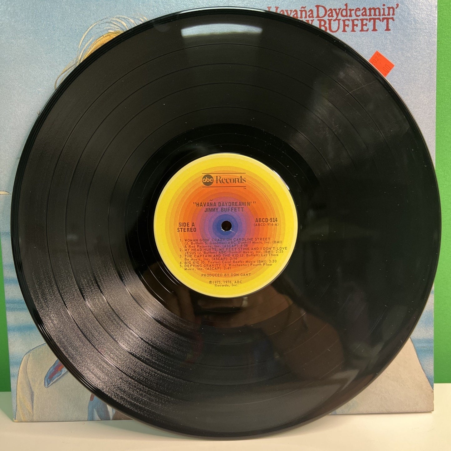 Jimmy Buffett Havana Daydreamin’ 1976 Vinyl LP Record Album ABCD-914 Gatefold