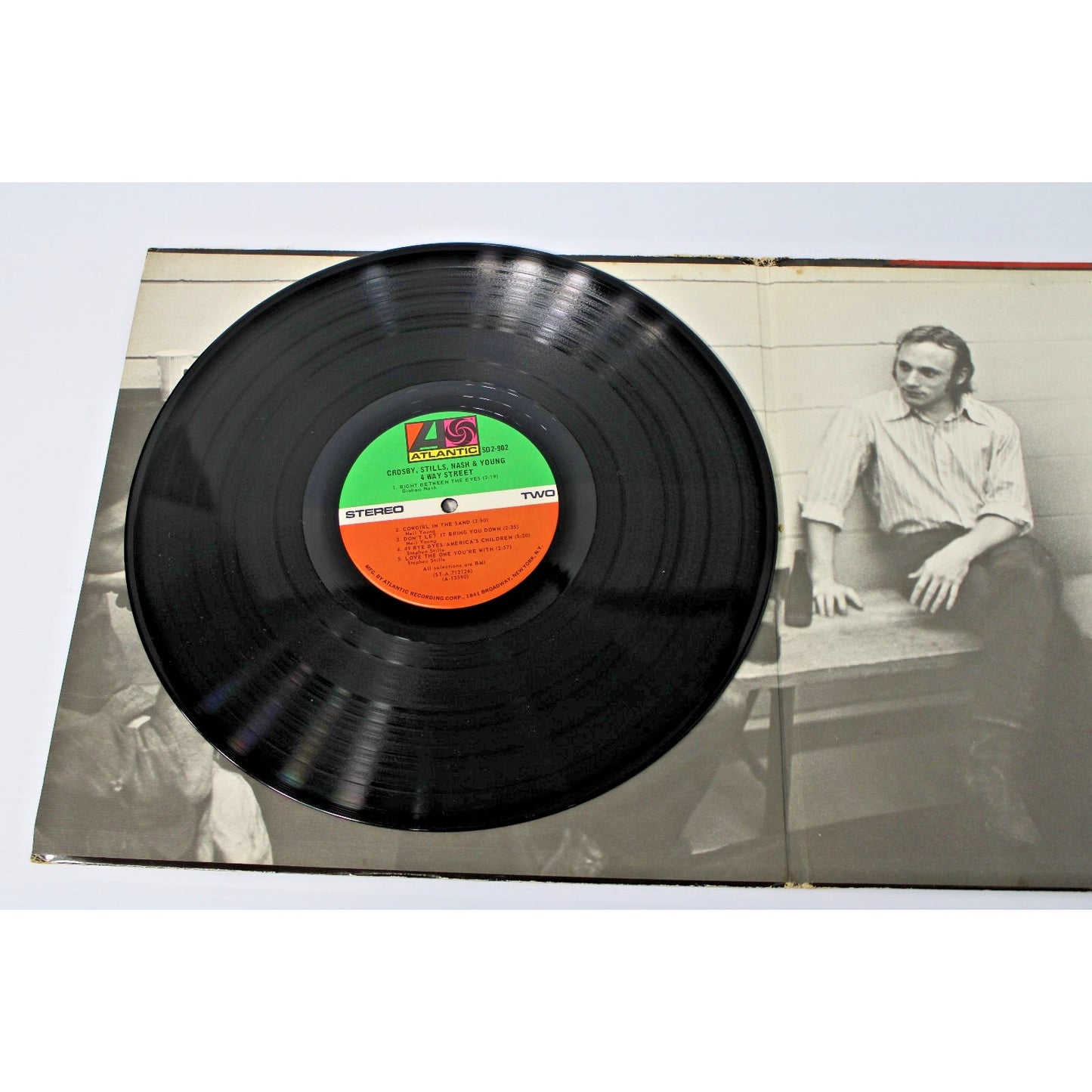 Crosby, Stills, Nash & Young- 4 Way Street, 1971 Atlantic SD 2-902 Live 2 LP