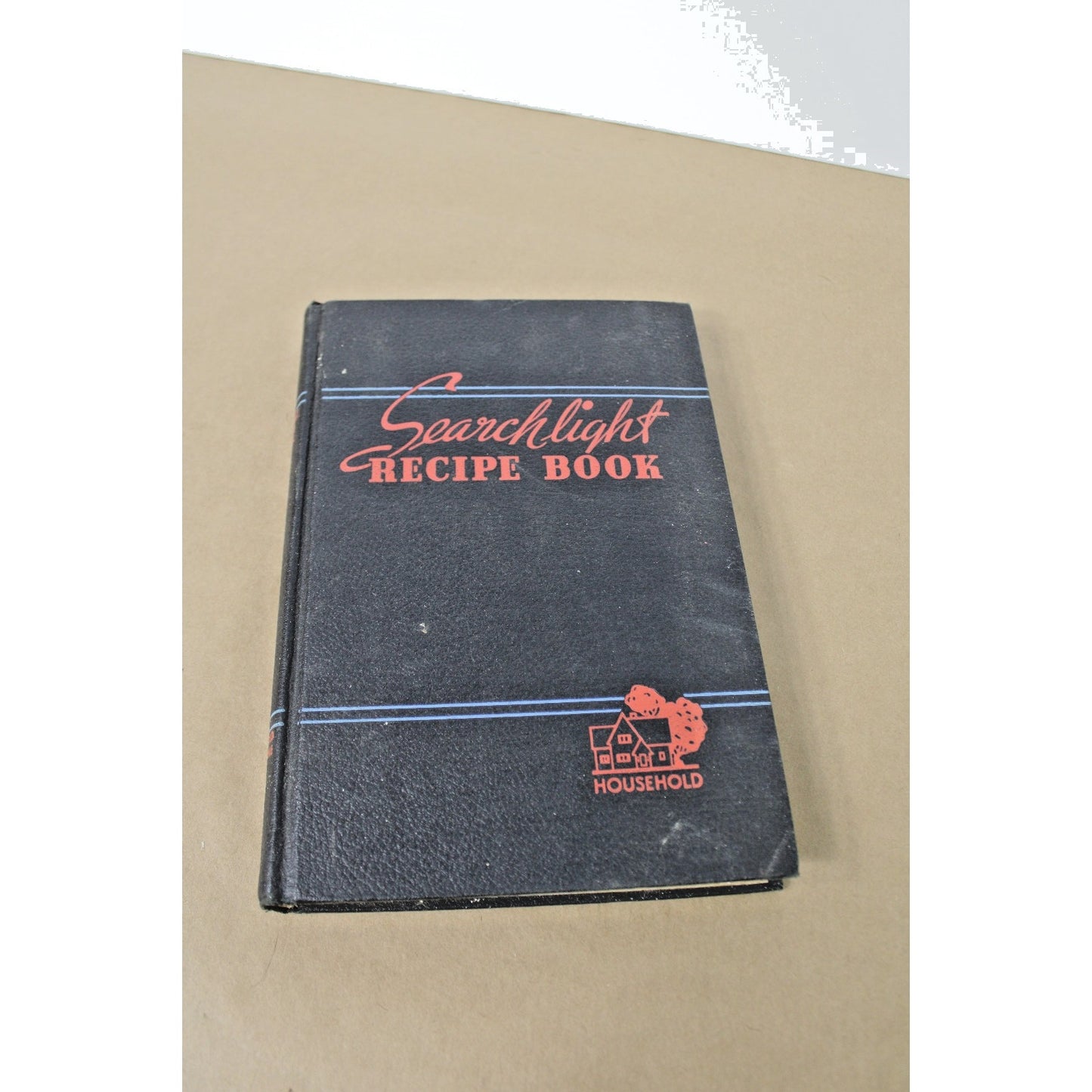 Vintage 1954 Searchlight Recipe Book, 25th Edition, HC Tabbed Illustrated