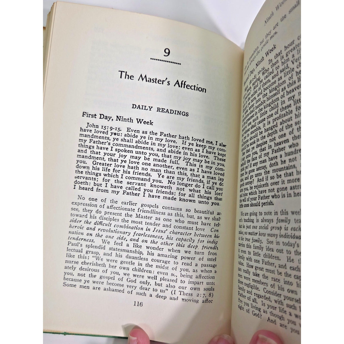 1958 Harry Emerson Fosdick The Manhood of the Master Vintage Devotional