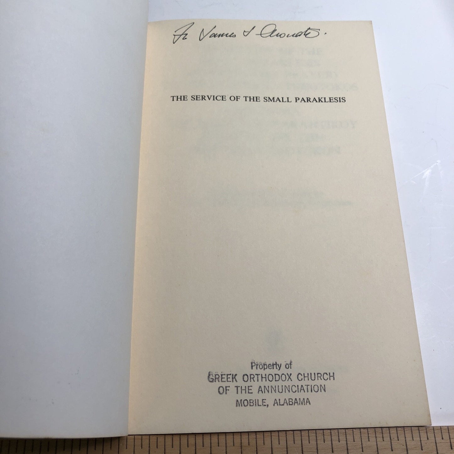 The Service of the Great Paraklesis to the Most Holy Theotokos 1984