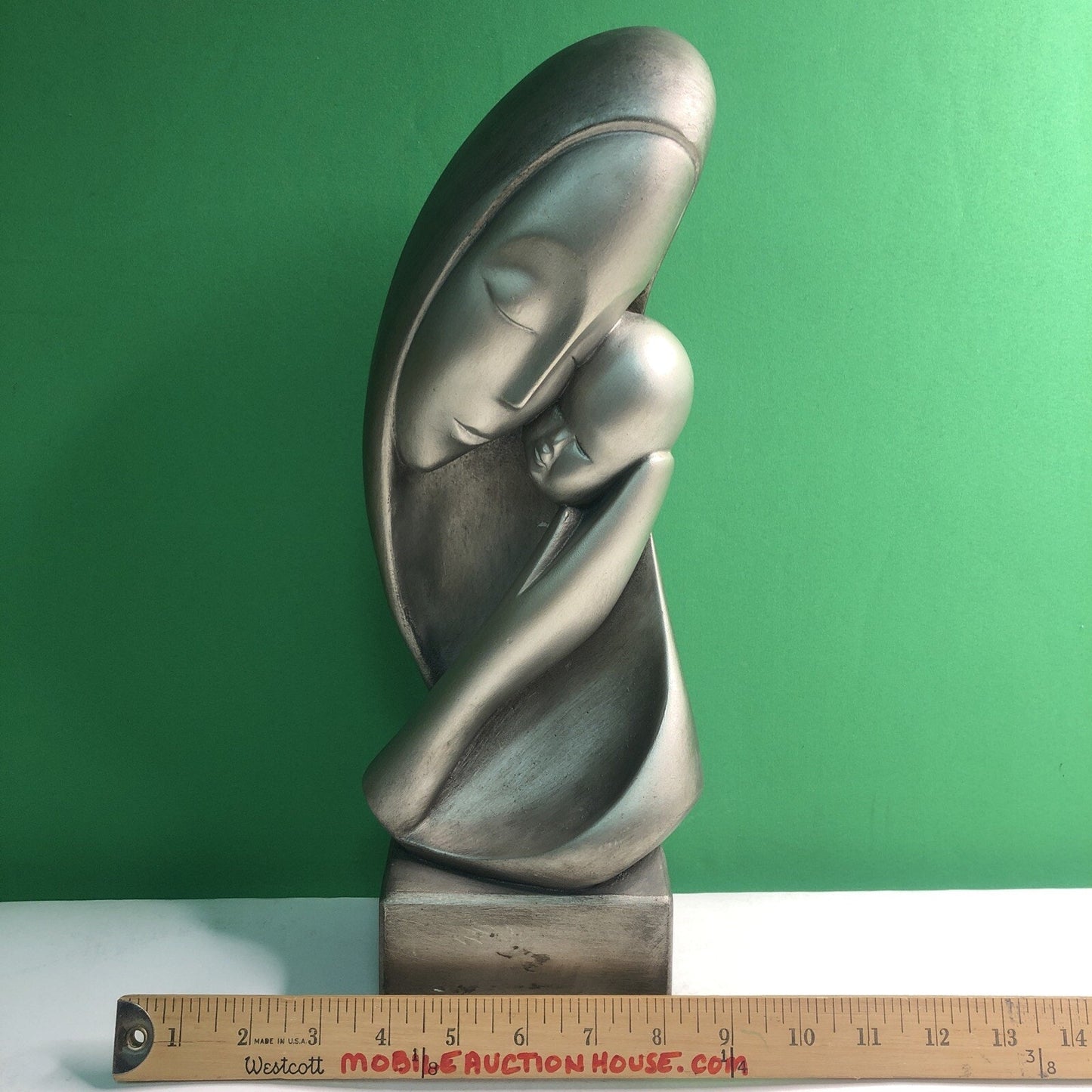 1962 Artistic Royal Krafts Madonna Baby Jesus Child Sculpture by Brower #1654
