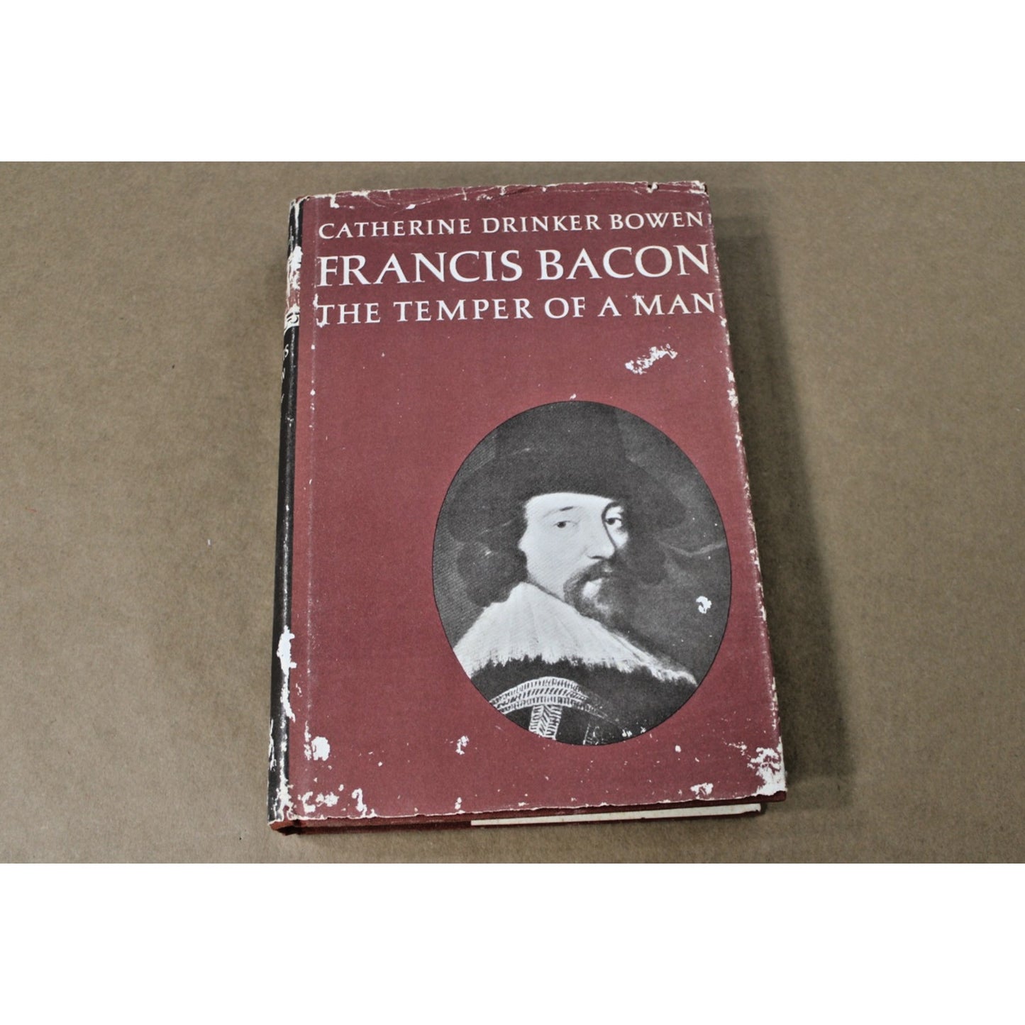 1963 Francis Bacon by Catherine Drinker Bowen HC First Edition VG Biography