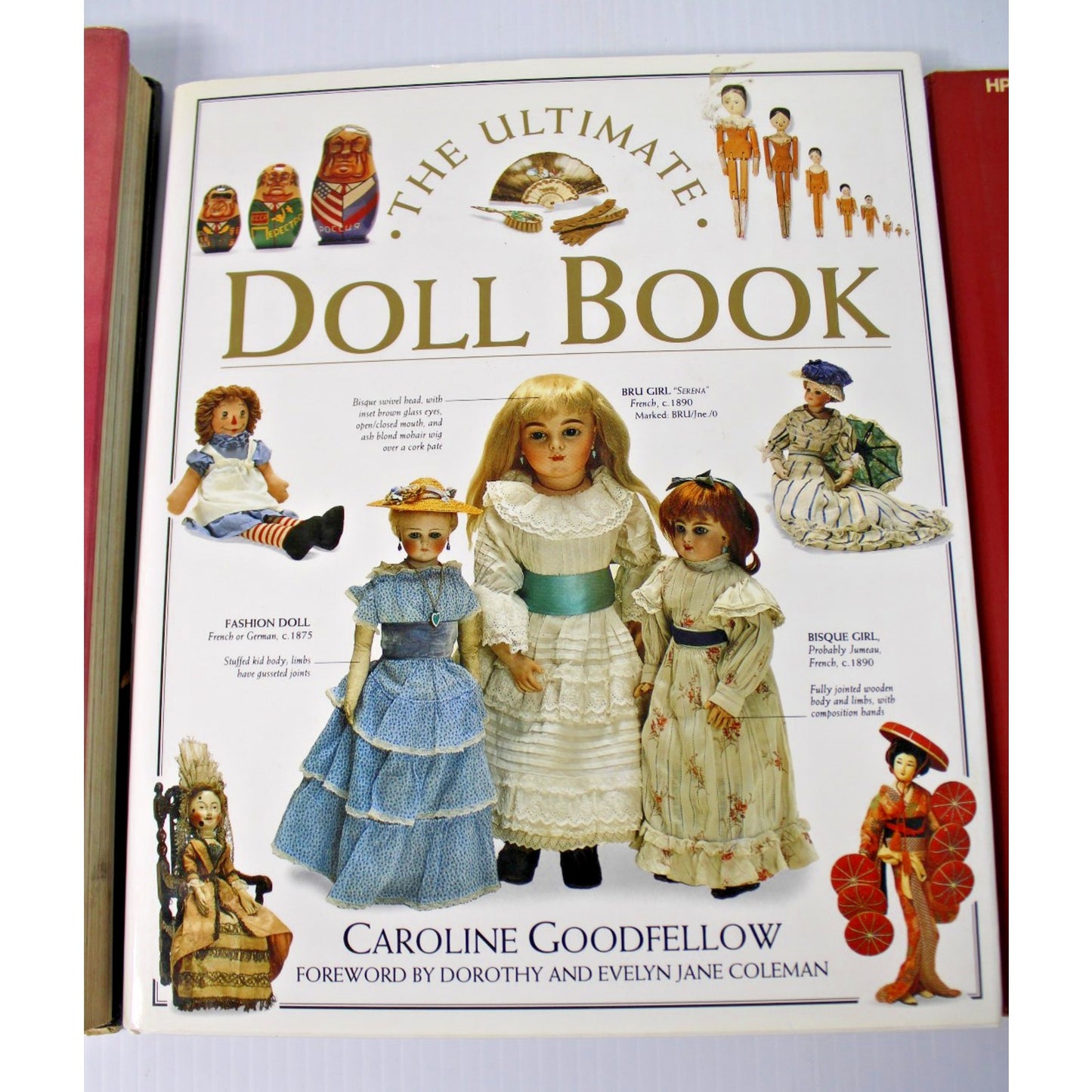 3 Doll Collecting Books by Constance King, Caroline Goodfellow, Ursula Brecht