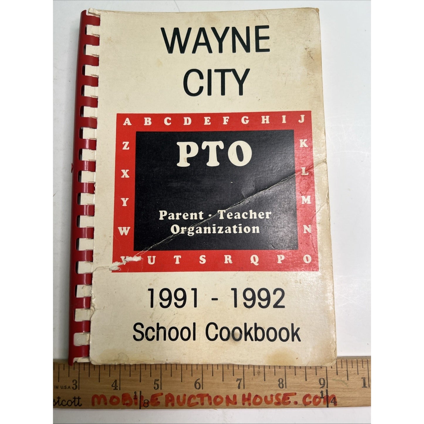 1992 Cookbook Wayne City PTO Parent Teacher Organization School Recipes