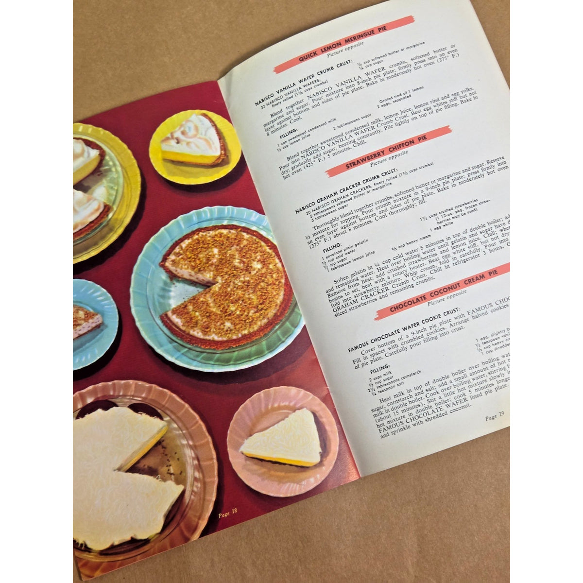 Vintage 1950s Nabisco 75 Delicious Desserts Recipe Booklet Mary Ellen Baker