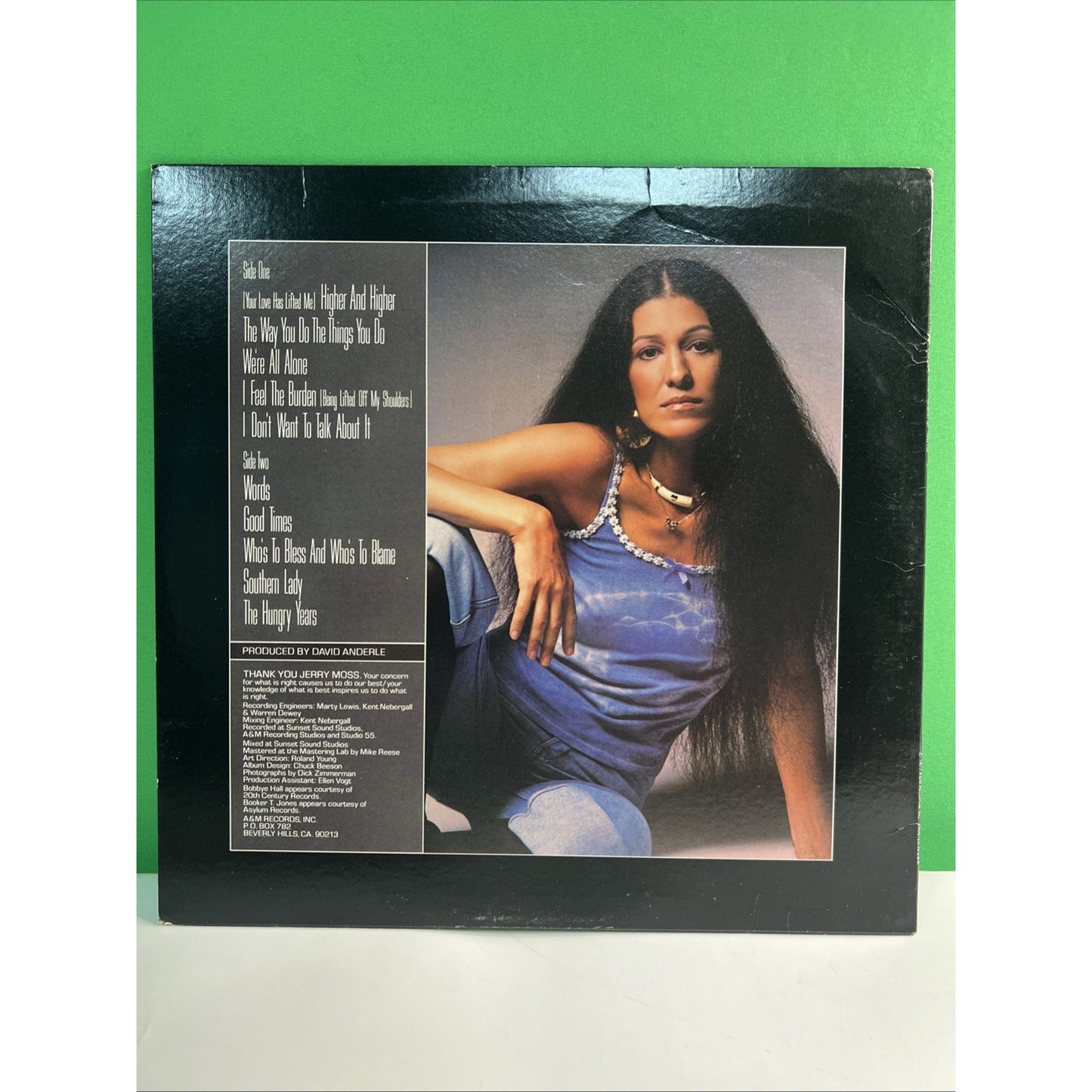 Lot 3 Vinyl LP Records RITA COOLIDGE Love Me Again, Satisfied, Anytime Anywhere
