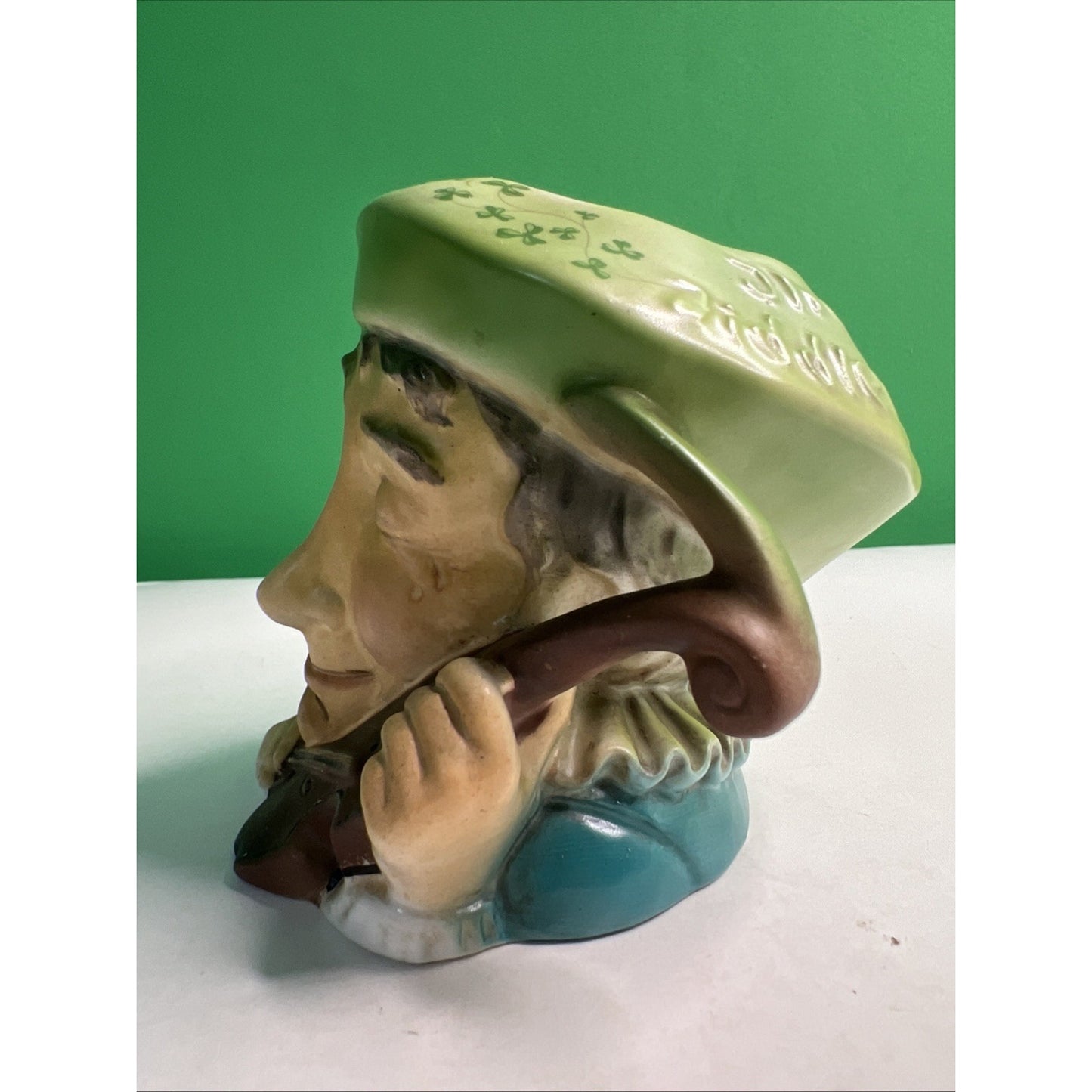 Royal Tara Fine Bone China Toby Jug Handpainted Signed 1992 Blind Fiddler Dooney