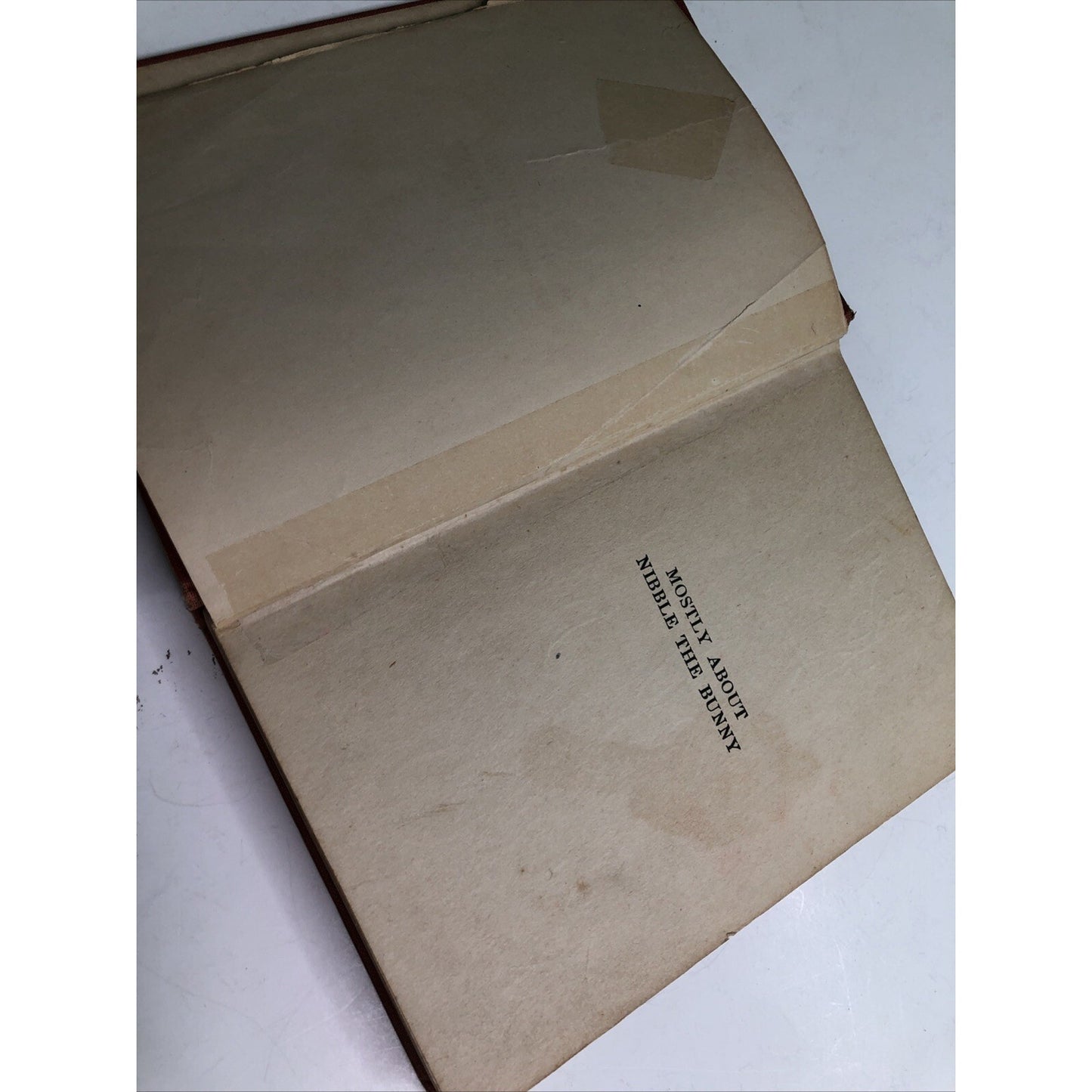 Told at Twilight Stories Mostly About Nibble The Bunny 1923 1st Edition By Breck