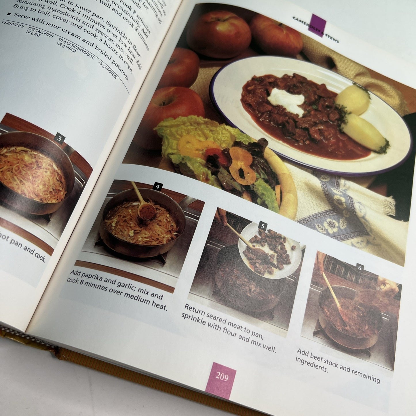 Pol Martin’s Supreme Cuisine HC DJ Cookbook 1993 Brimar Smart & Simple Cooking