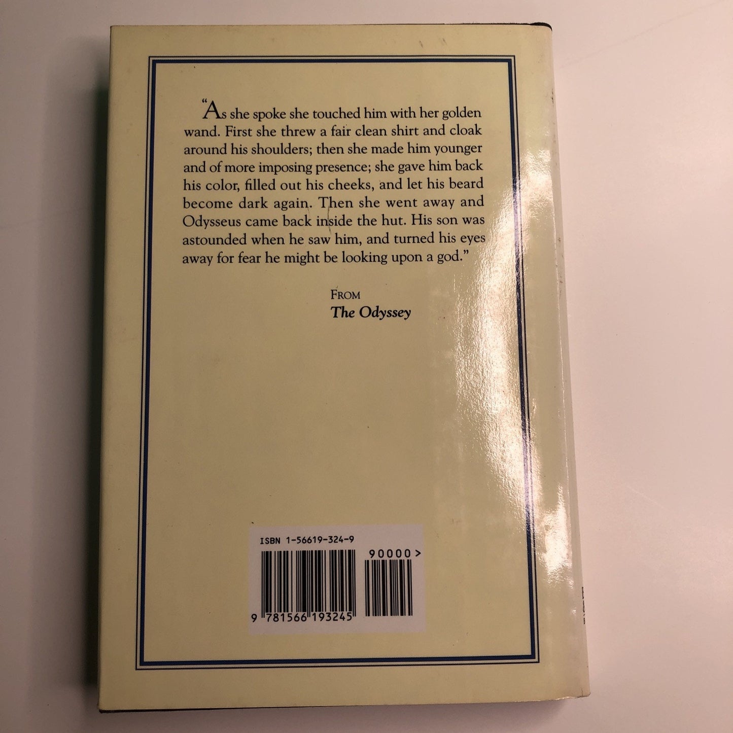 The Odyssey Homer Hardcover 1993 Barnes & Noble Exclusive Dust Jacket