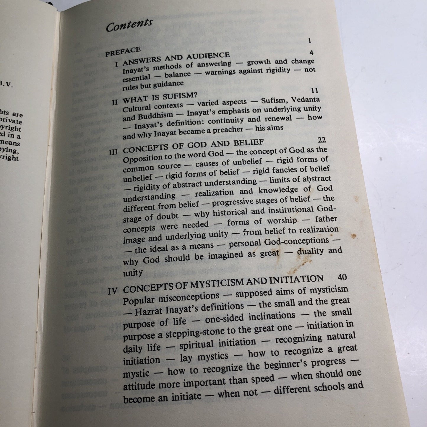 Inayat Khan answers by Elisabeth de Jong-Keesing Fine Books Oriental 1977 Sufi