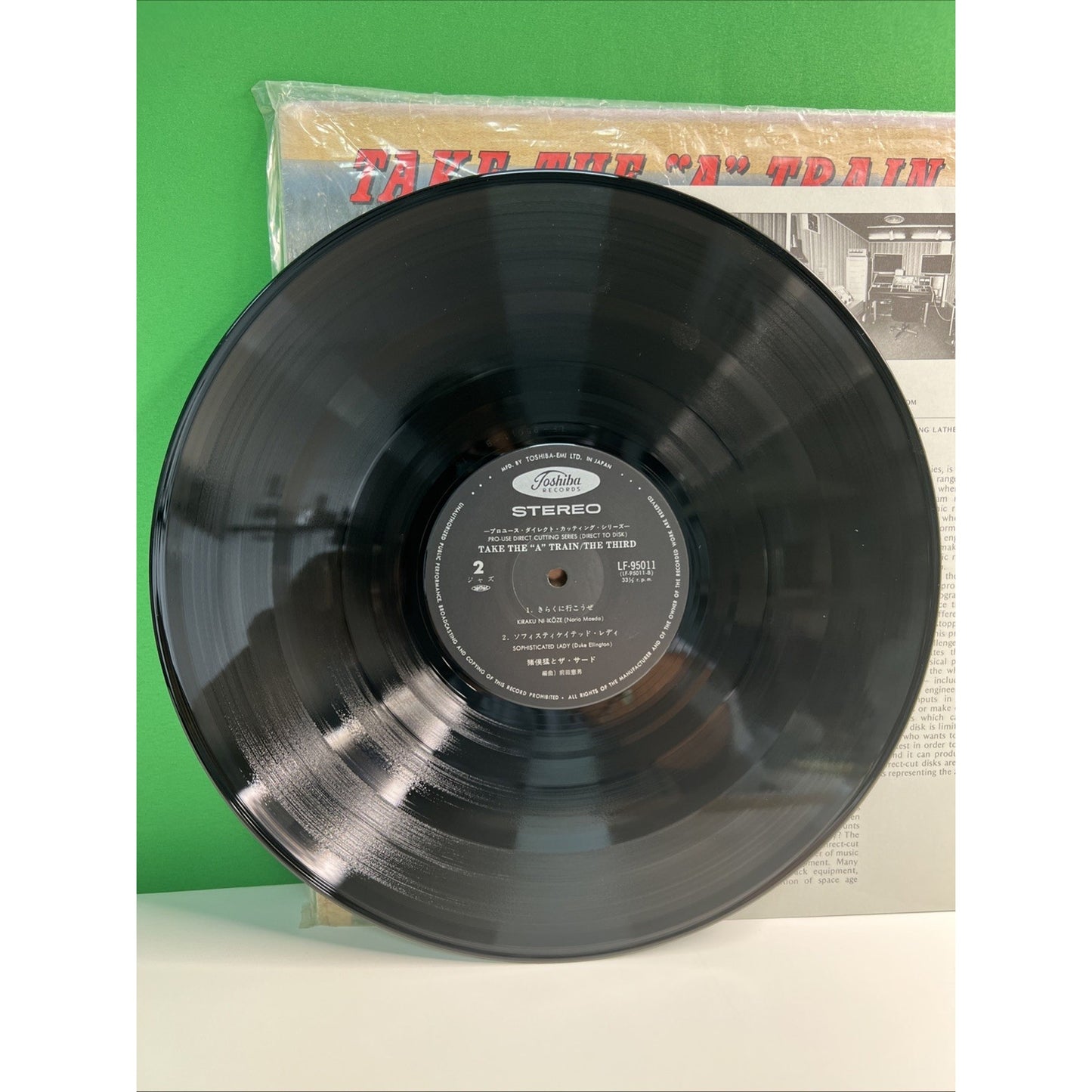 Take The A Train The Third Toshiba Japan Audiophile Direct 1977 LP Record Album