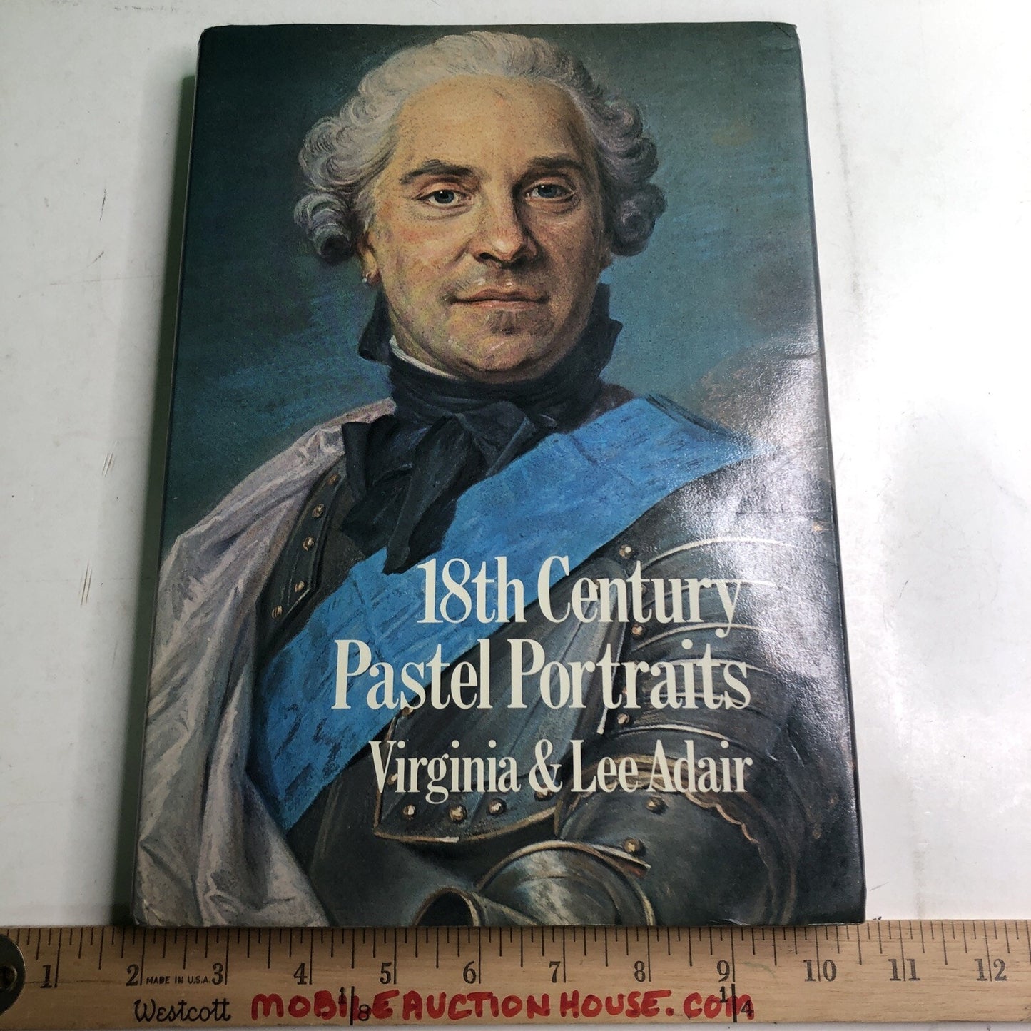 1971 18th Century Pastel Portraits by Virginia & Lee Adair First Edition SIGNED
