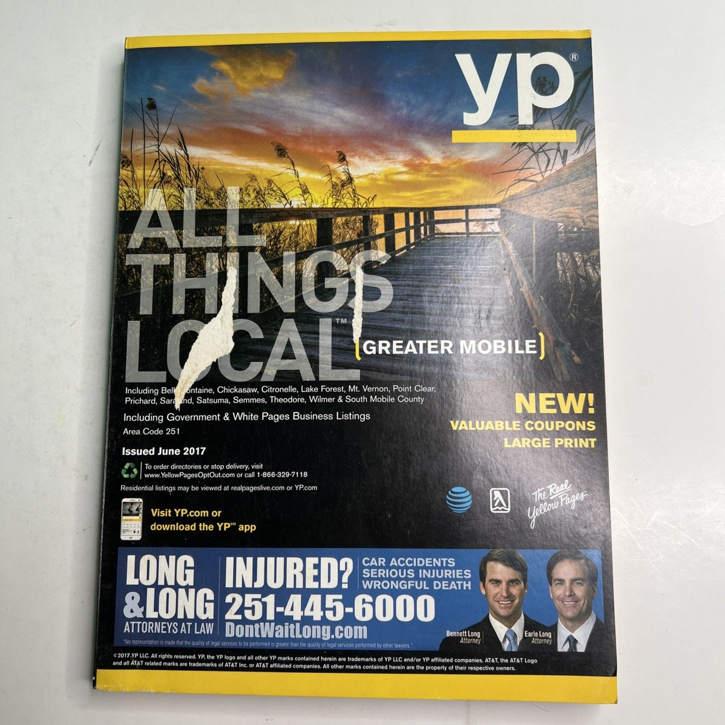 Real Yellow Pages Yellowbook Phone Book 2017 Local Directory Mobile
