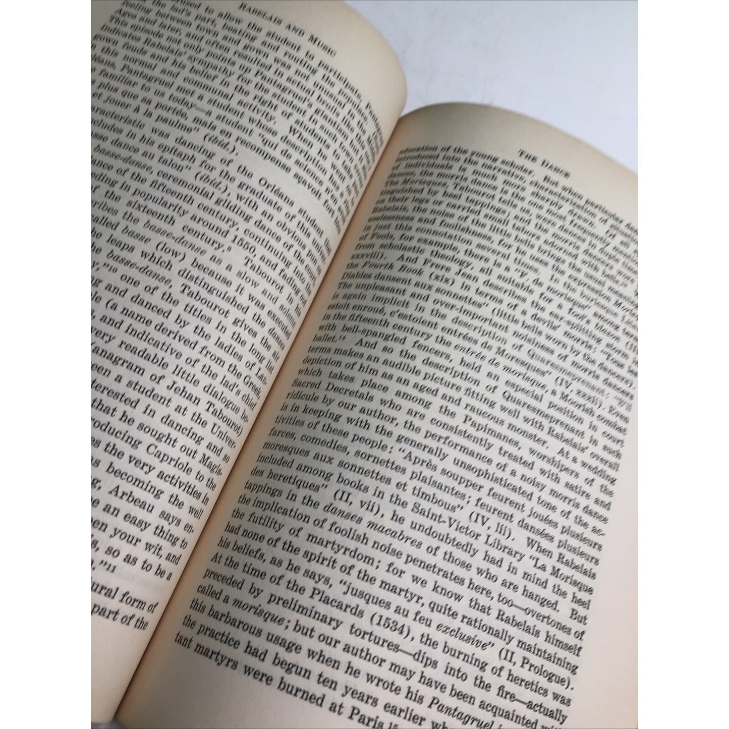 1954 University Of North Carolina Comparative Literature #8 RABELAIS And MUSIC