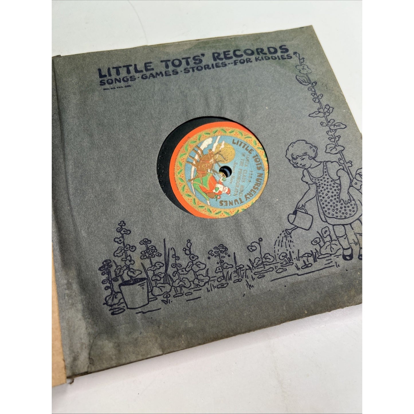 THE CHRISTMAS BOOK NO 5 LITTLE TOTS RECORDS SONGS GAMES STORIES REGAL RECORDS NY
