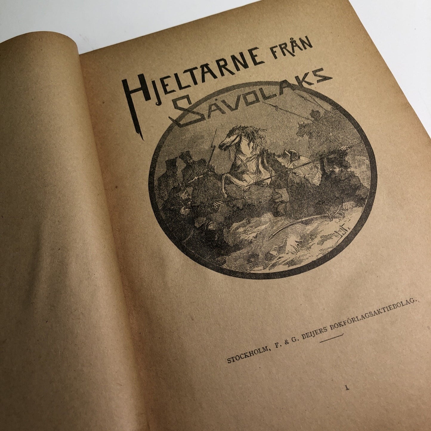 Samlade Arbeten By J. O. Aberg Antique Swedish HC 1910
