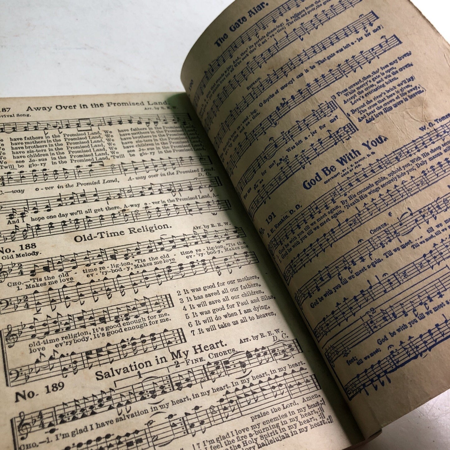 1941 Gospel Hymnal R E Winsett Soul Stirring Special Tennessee Songbook Music