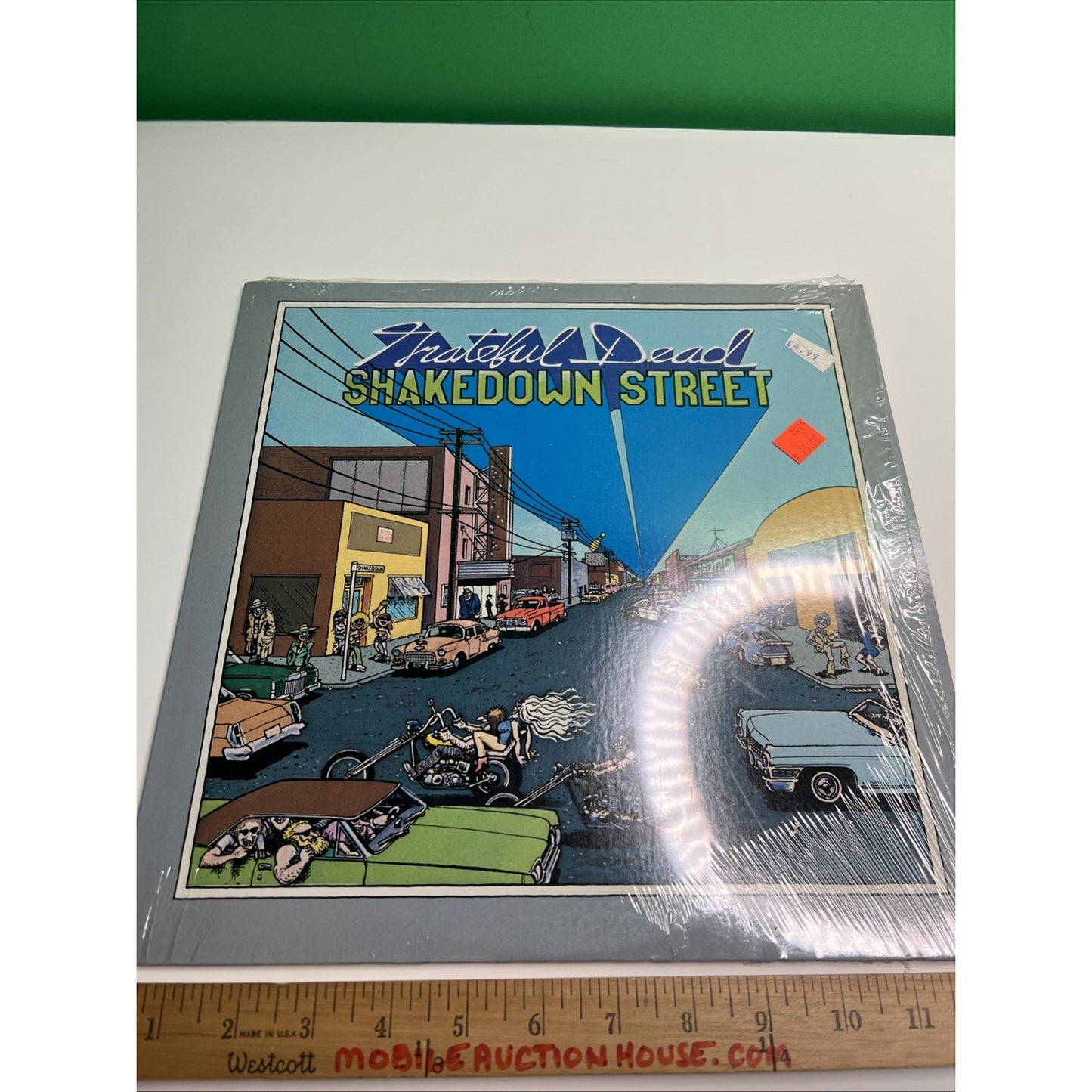 GRATEFUL DEAD 1978 SHAKEDOWN STREET LP Vinyl Album Record Gilbert Shelton Art