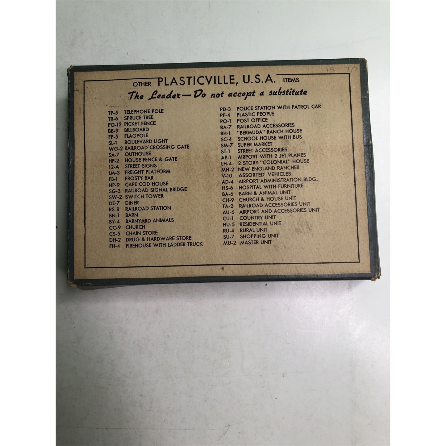 VINTAGE BACHMANN PLASTICVILLE SWITCH TOWER 1952 MODEL SW-2 Scaled For Trains