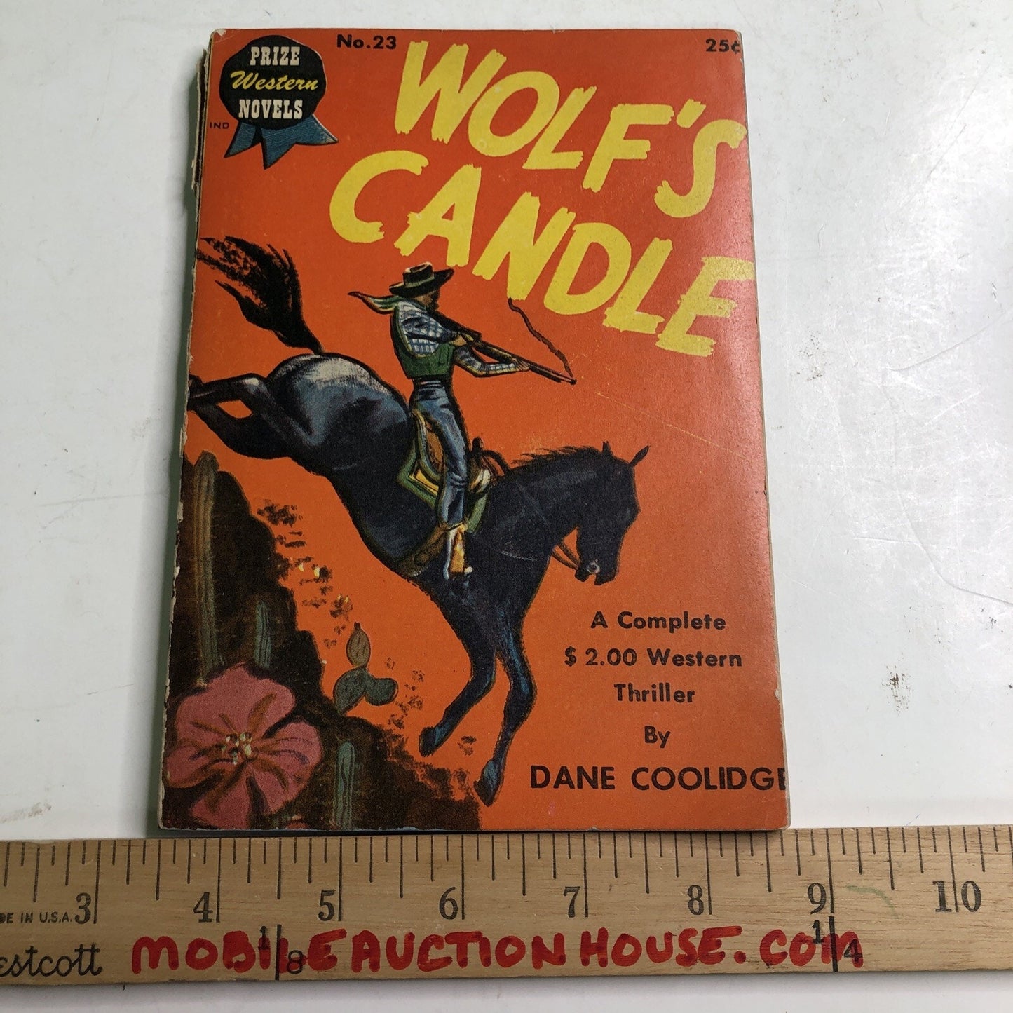 Wolf's Candle by Dane Coolidge 1947 Paperback Reprint Of Original 1935 Western