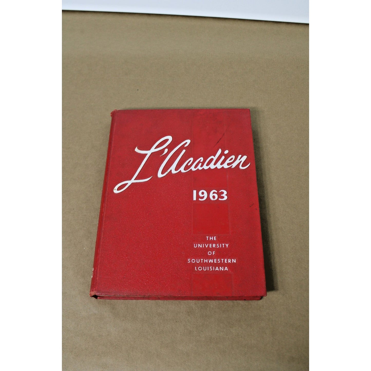 1963 University of Southwestern Louisiana "L'acadien" Vintage Yearbook