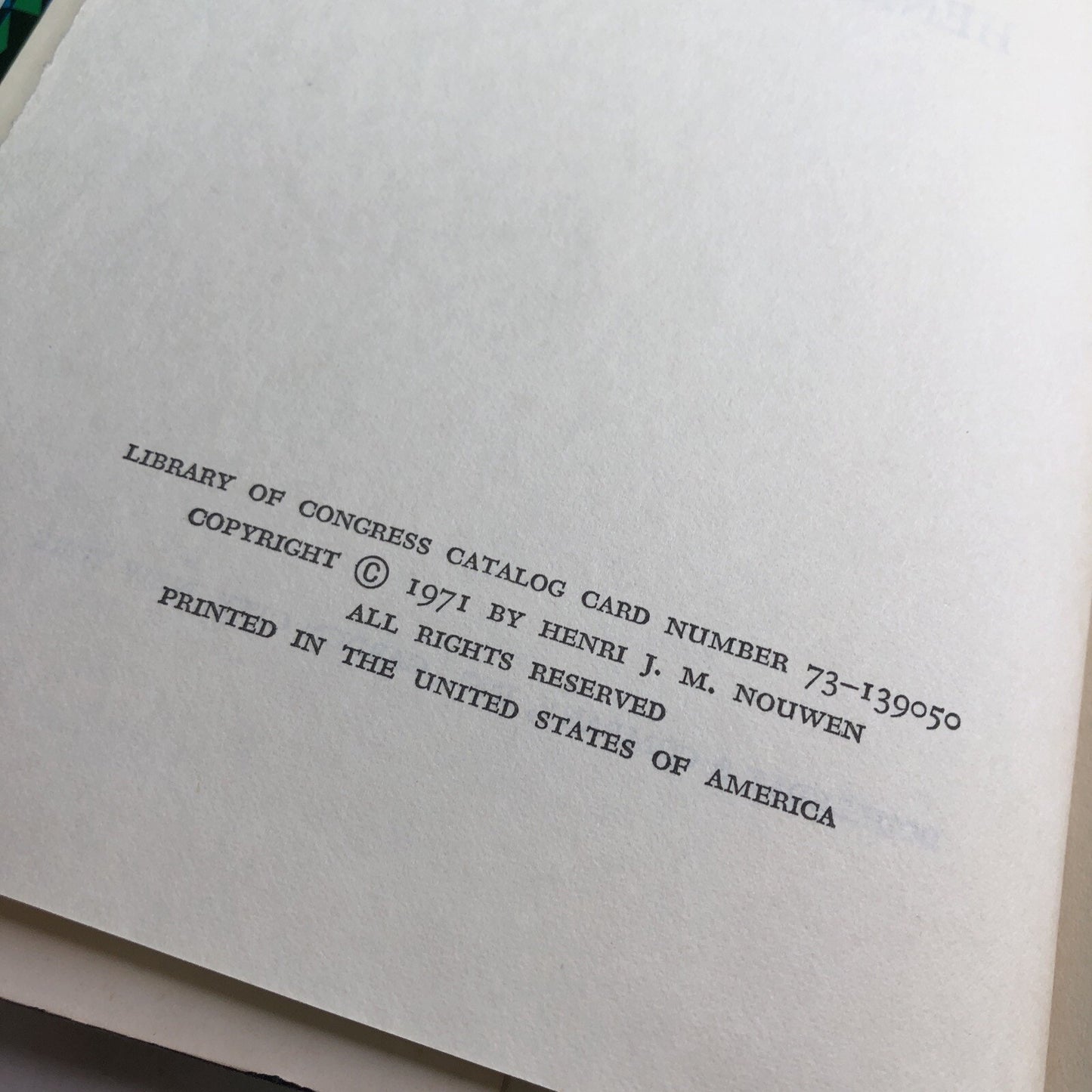 CREATIVE MINISTRY Beyond Professionalism HENRI J. M. NOUWEN 1971 1st HC w/DJ