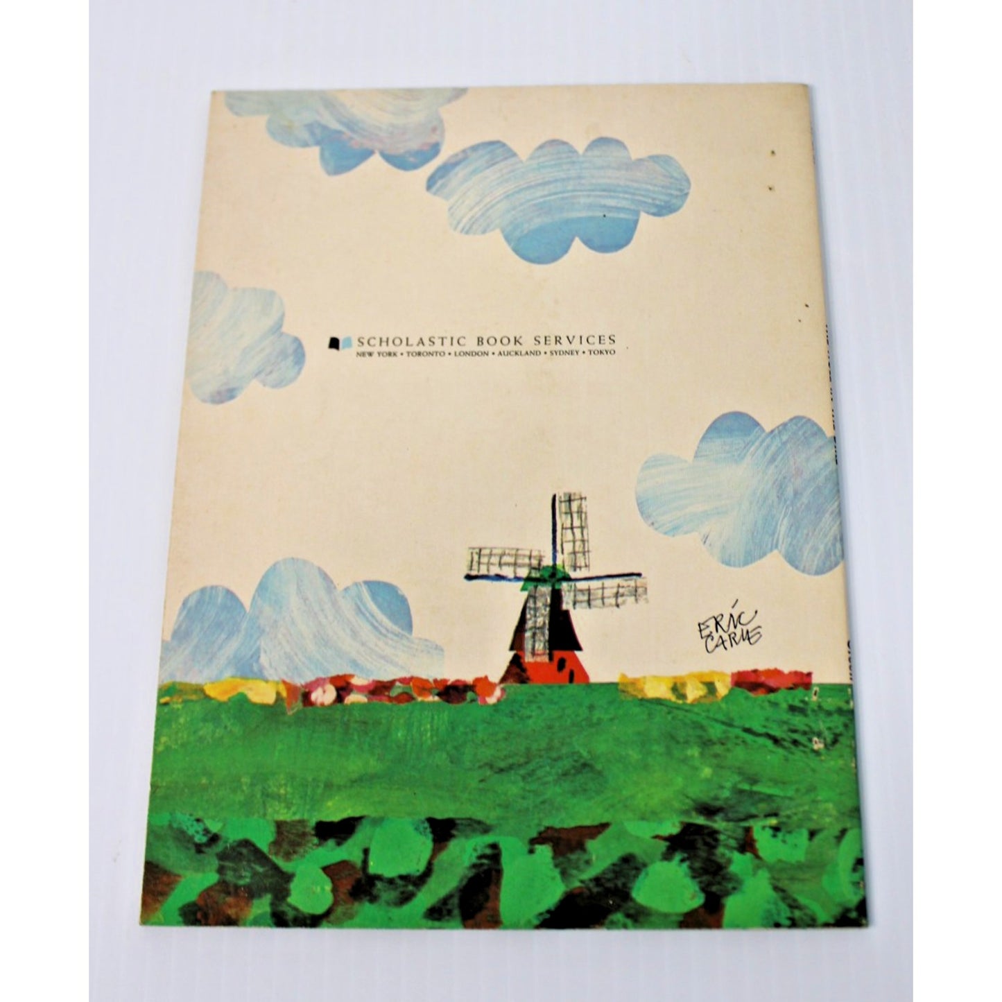 Vintage Eric Carle Illustrated Children's Book- The Hole In The Dike, 1974