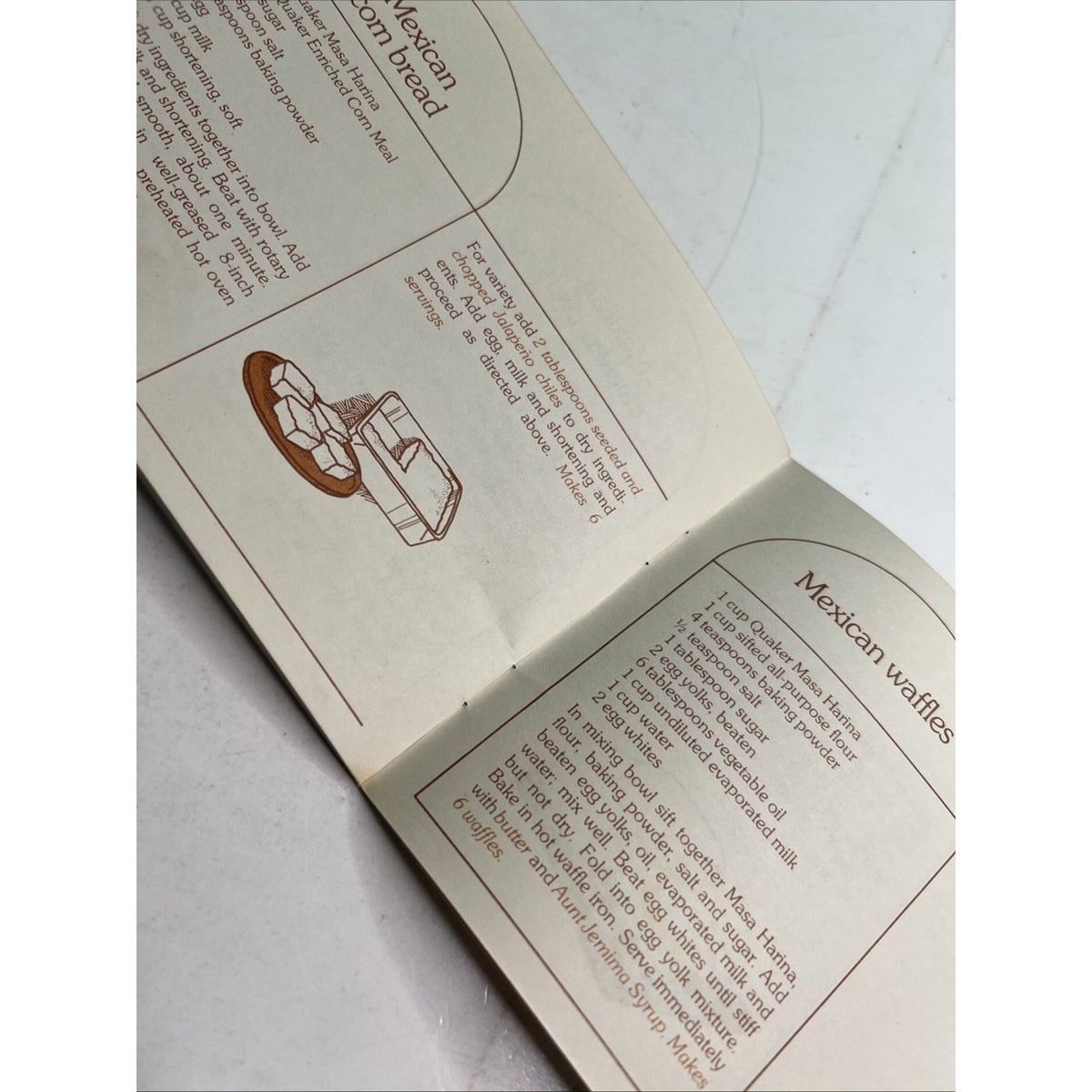 Vintage Advertising Quaker Cooking Mexican Recipe Booklet