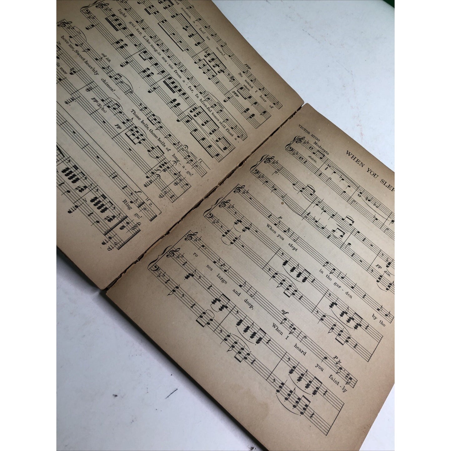 1917 BALLADS THE WHOLE WORLD SINGS MUSIC BOOK Albert E. Wier Famous Composers